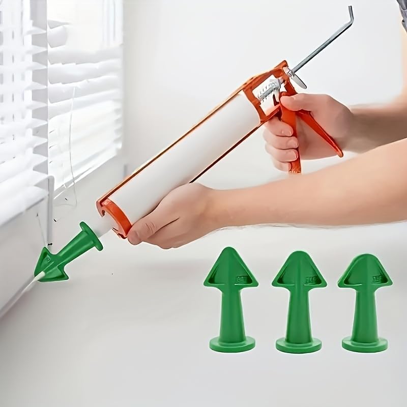 Set Mit 3 Grünen Silikon-fugendüsen