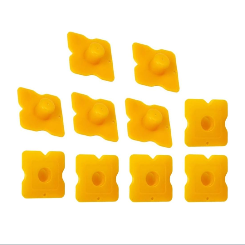 Packung Mit 10 Gewindeverschlusskappen – Ein Vielseitiges Zubehör Für Dichtungswerkzeuge Für 10 Oz (ca. 300 Ml) Silikondichtstoffkartuschen.