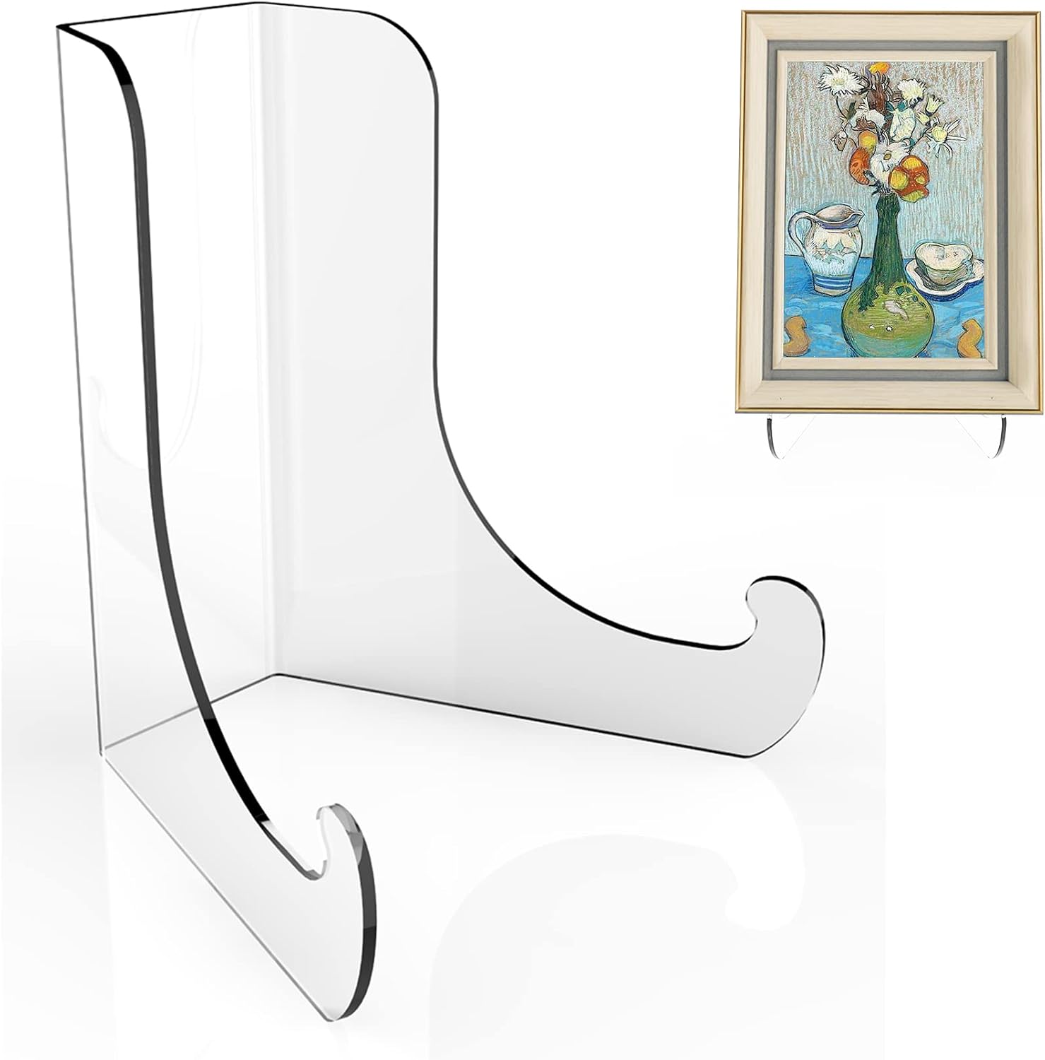 Flacher Acryl-tablett-displayständer (7,6 Cm) – Transparenter Acryl-displayfuß