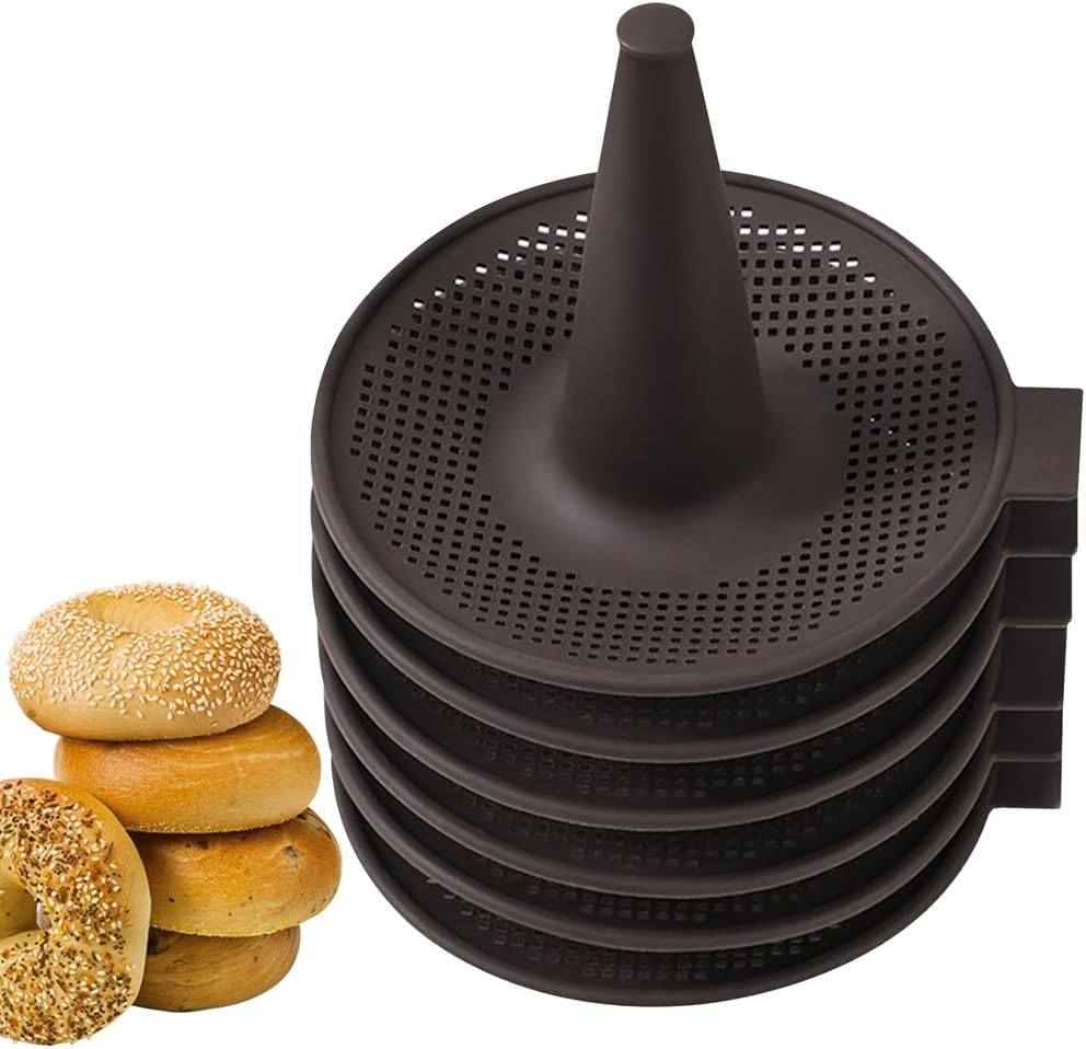 Silikonformen, Donutformen, Donutform-set, 6er-set Backformen