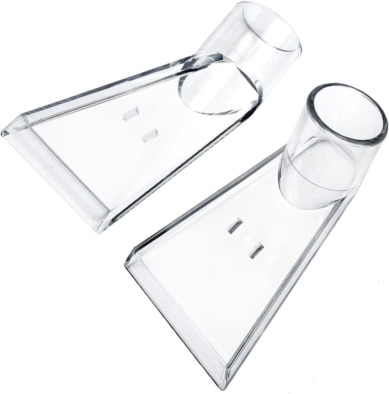 2-teiliges Staubsauger-zubehörset: Flachdüse Für Injektions- Und Extraktionsbetrieb Und Wasserdüse/drehkopf (38 Mm Innendurchmesser)