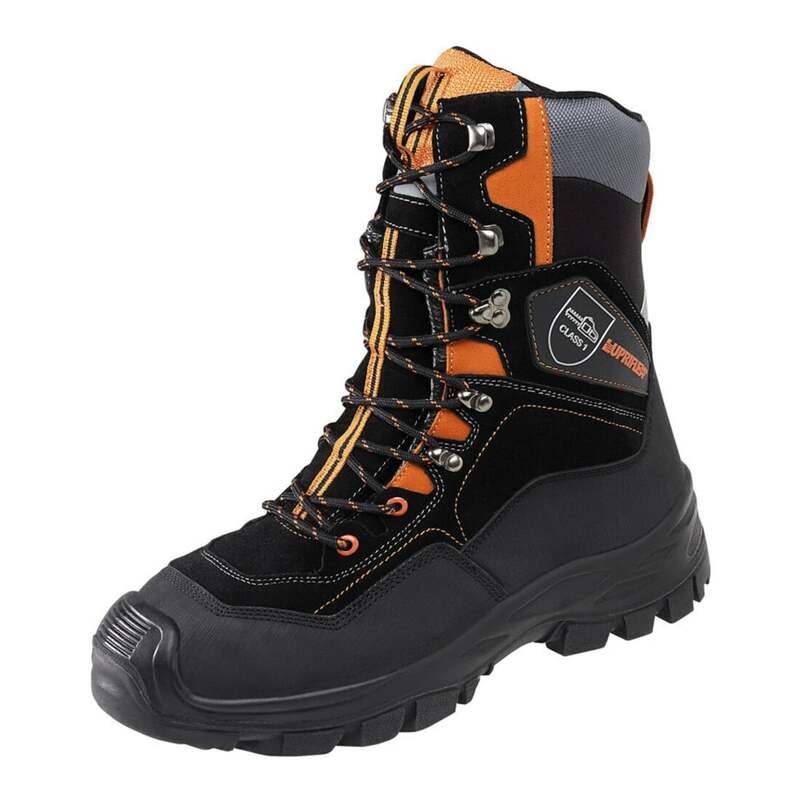 [neuwertig] B-ware Lupriflex Forststiefel Sportive Hunter S3 Unisex Stiefel Schwarz Größe 40 Schuhe