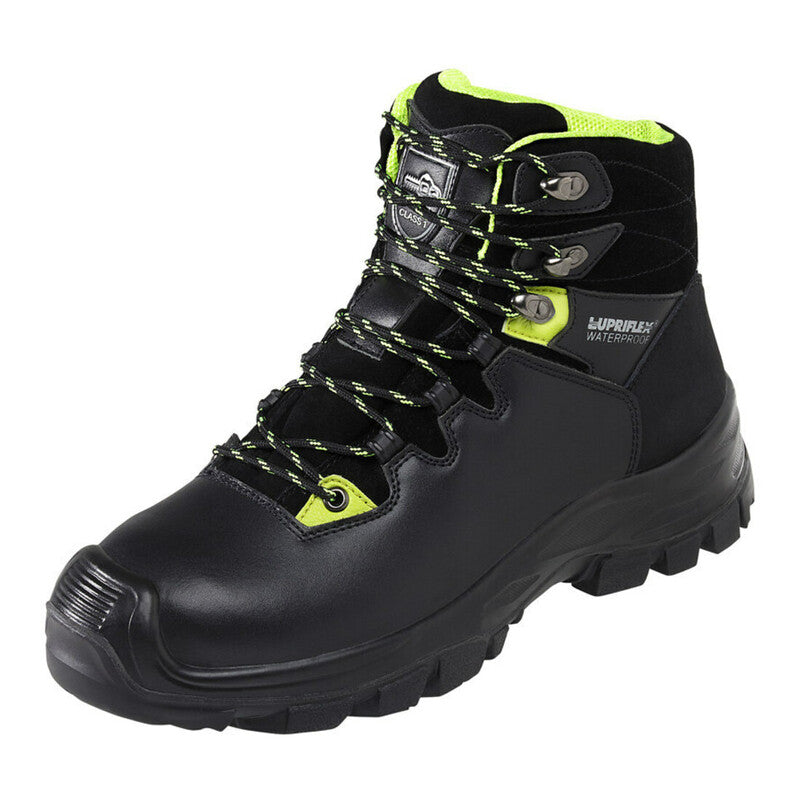 [neuwertig] B-ware Lupriflex Schnürstiefel Sicherheitsstiefel Hunter Low 2-in-1 Gr. 47 Schwarz S3