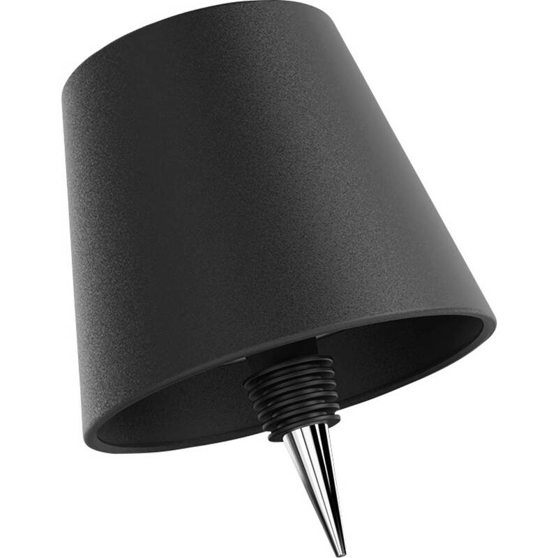 [neuwertig] B-ware M-e Modern-electronics Flaschenleuchte Luna-70 Led Hängelampe Dimmbar Schwarz