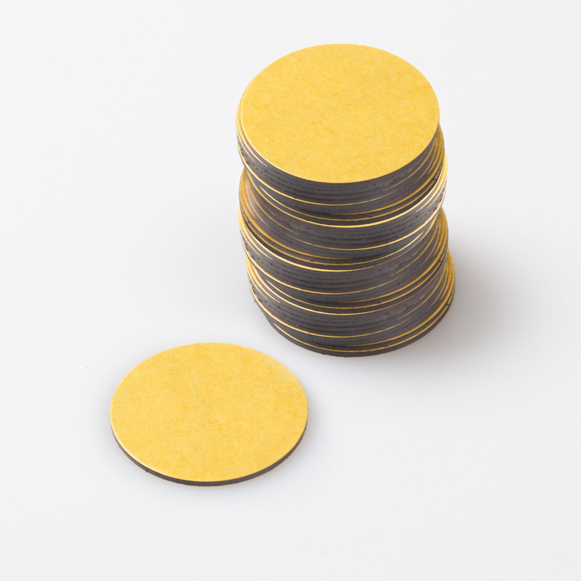 Magna-c Selbstklebende Magnetfolie Ø50mm - 100 Stück Im Set