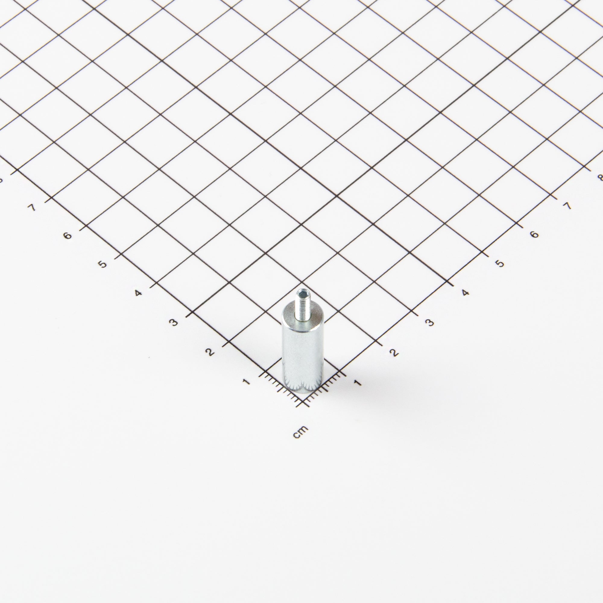Magna-c Stabgreifer Aus Neodym Ø8x20mm Mit Gewindezapfen