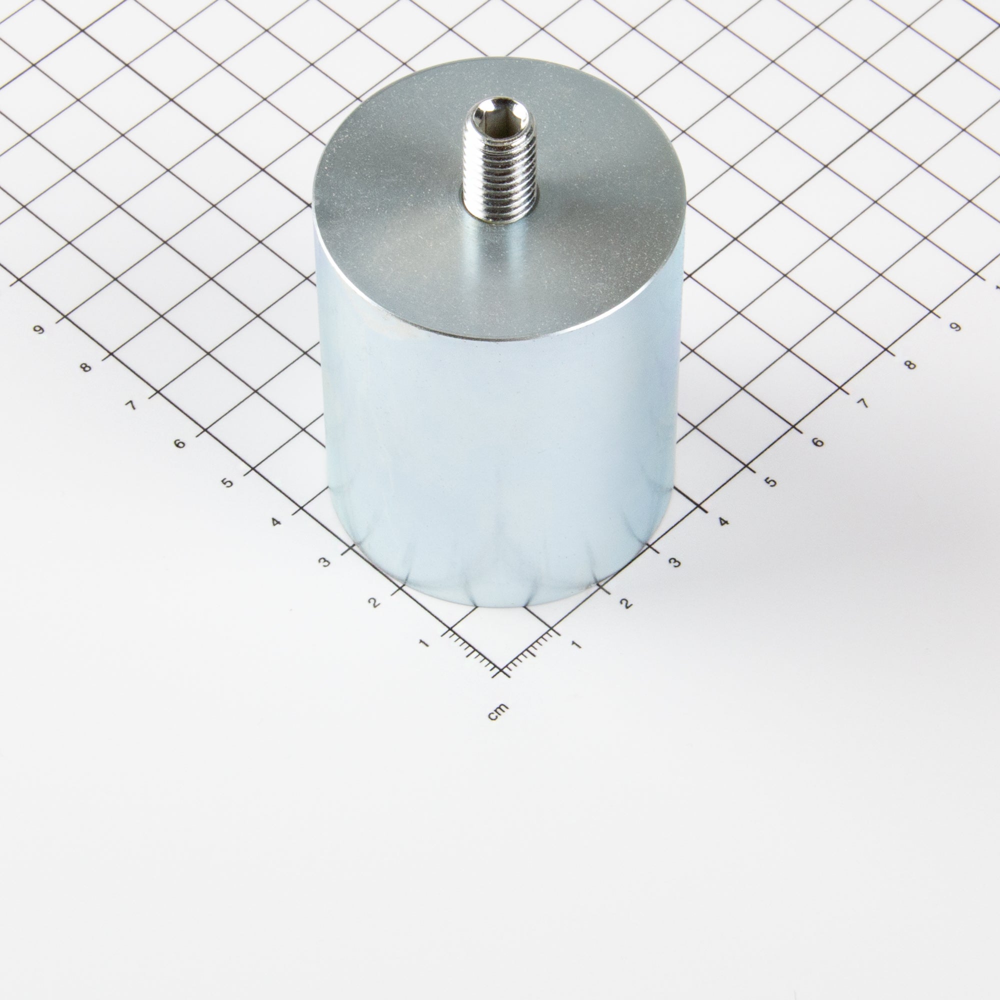 Magna-c Stabgreifer Aus Neodym Ø50x60mm Mit Gewindezapfen