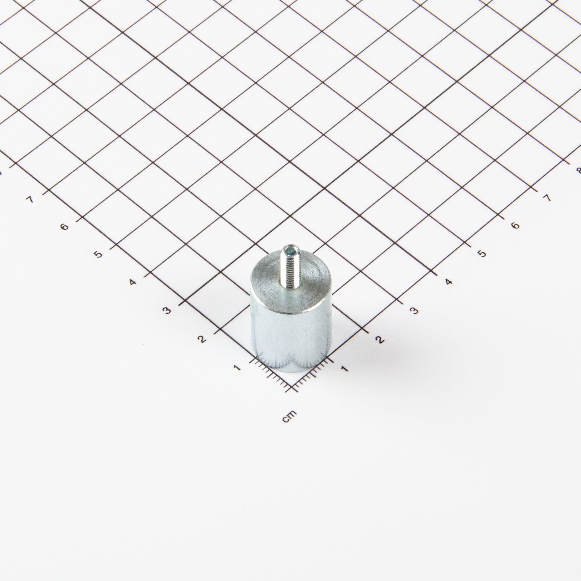 Magna-c Stabgreifer Aus Neodym Ø16x20mm Mit Gewindezapfen