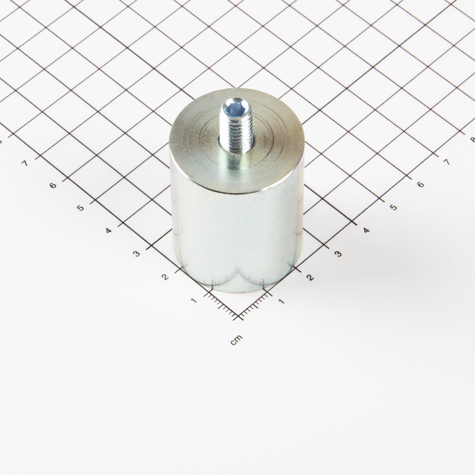 Magna-c Stabgreifer Aus Neodym Ø32x40mm Mit Gewindezapfen
