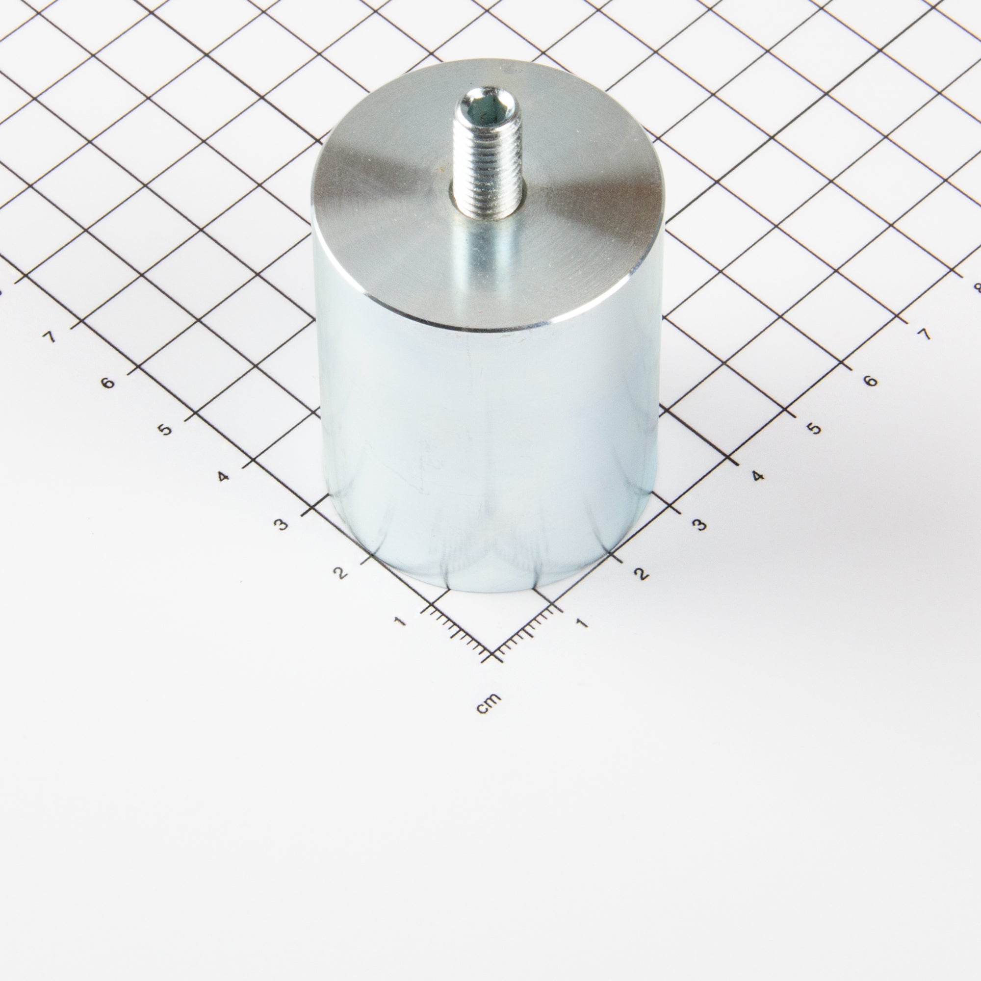 Magna-c Stabgreifer Aus Neodym Ø40x50mm Mit Gewindezapfen