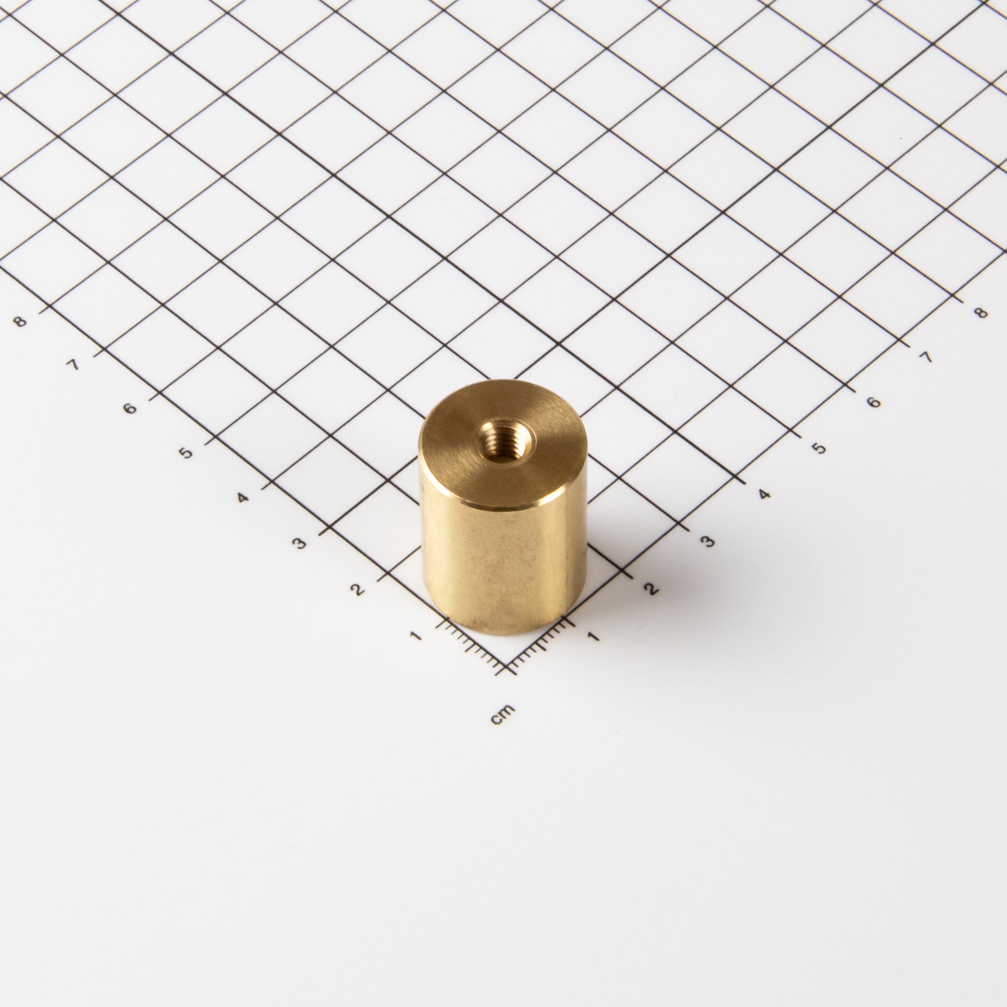 Magna-c Messing Stabgreifer Aus Neodym Ø20x25mm Mit Innengewinde