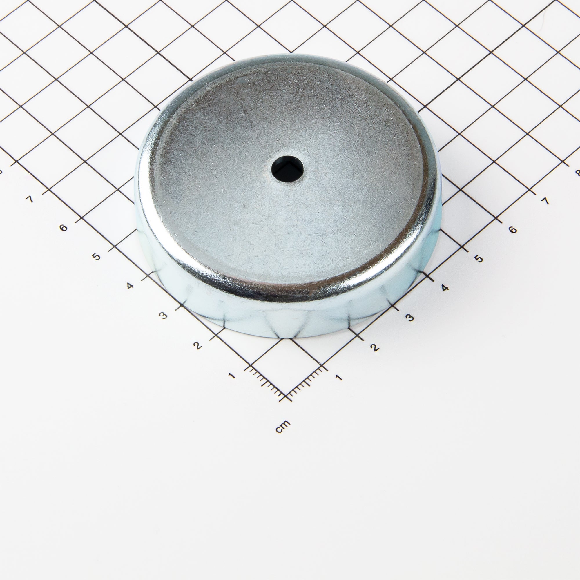 Magna-c Ferrit Flachgreifer Ø63x14mm Mit Zylindrischer Senkung