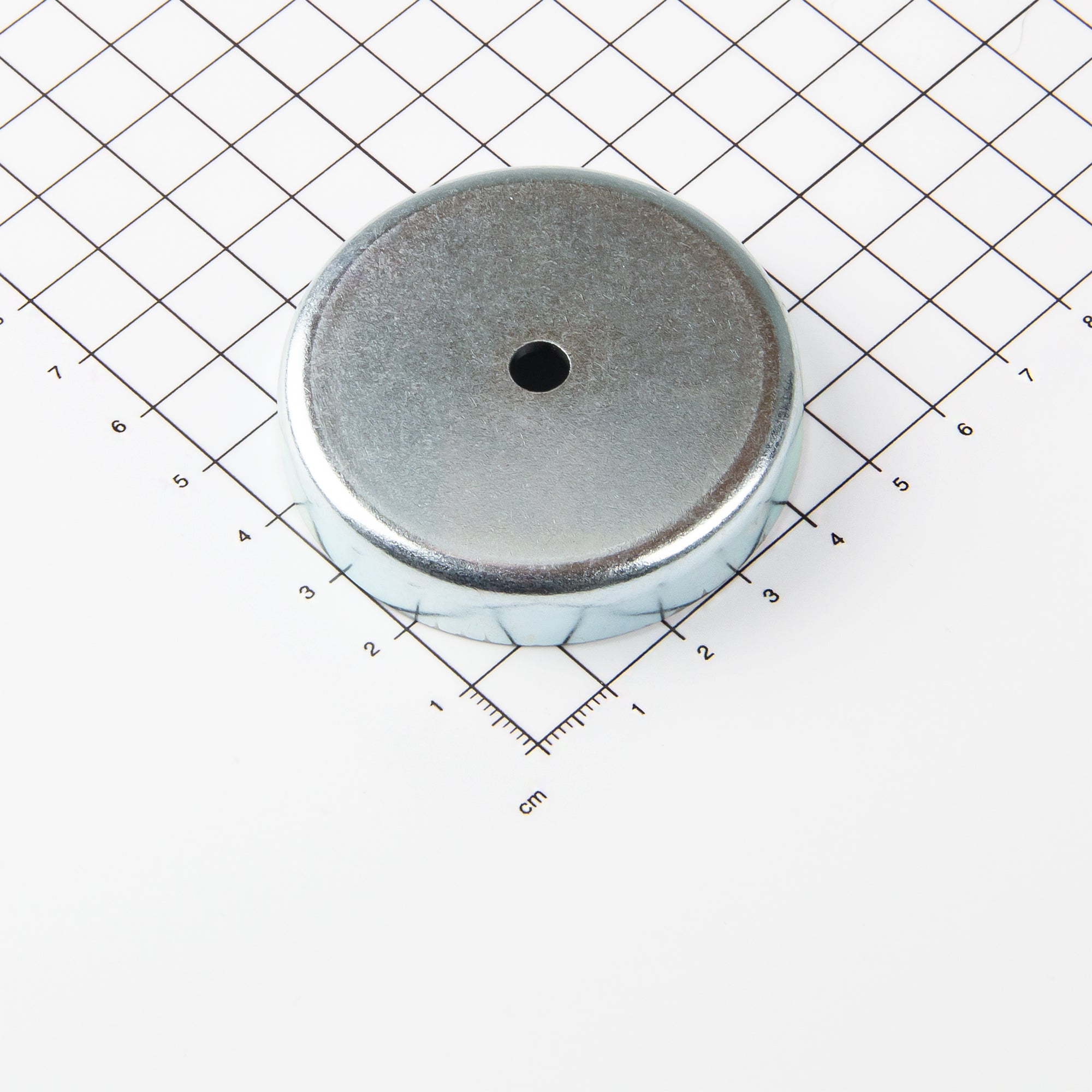 Magna-c Ferrit Flachgreifer Ø57x11mm Mit Zylindrischer Senkung