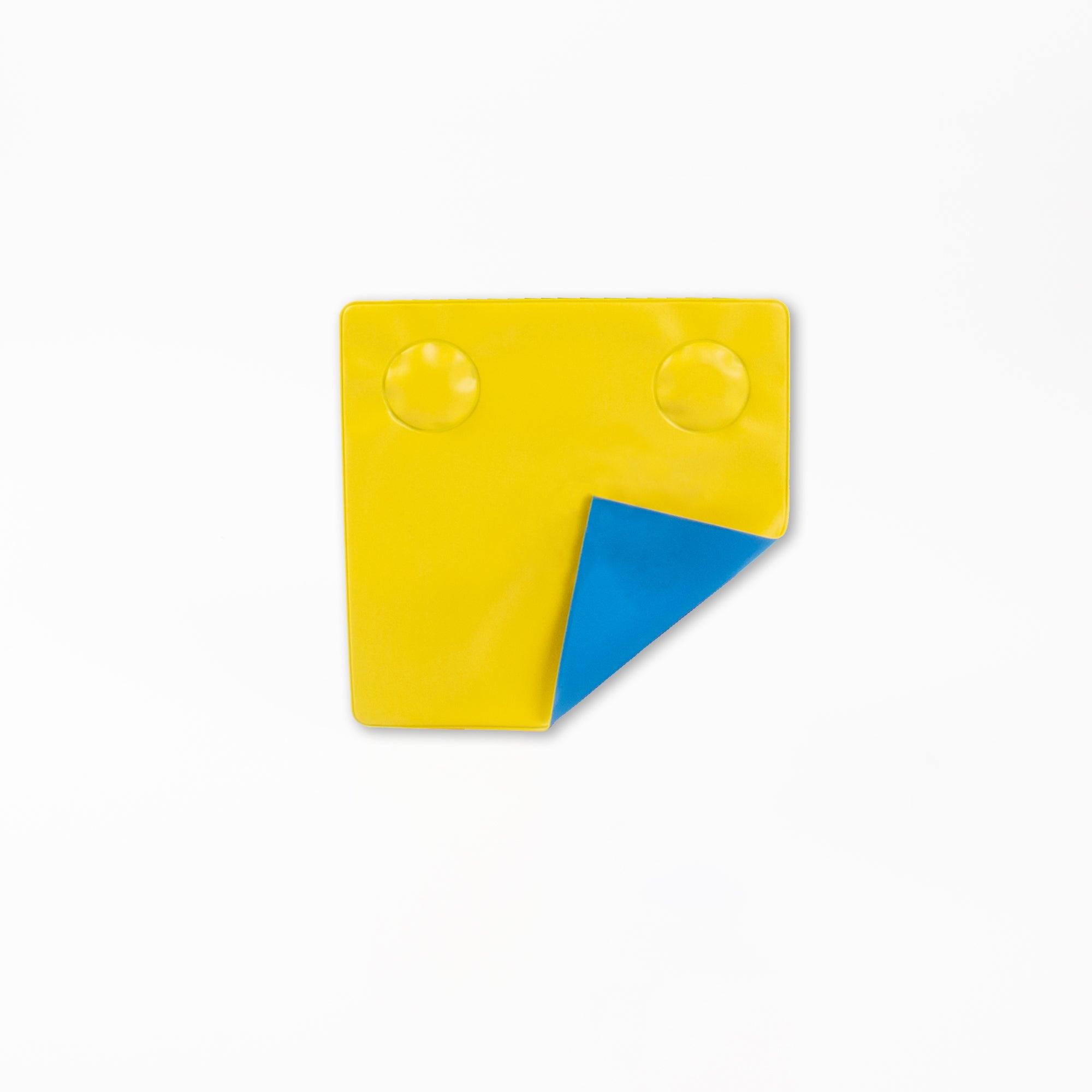 Magna-c Magnetisches Kennzeichnungspad 110x100mm Gelb/blau