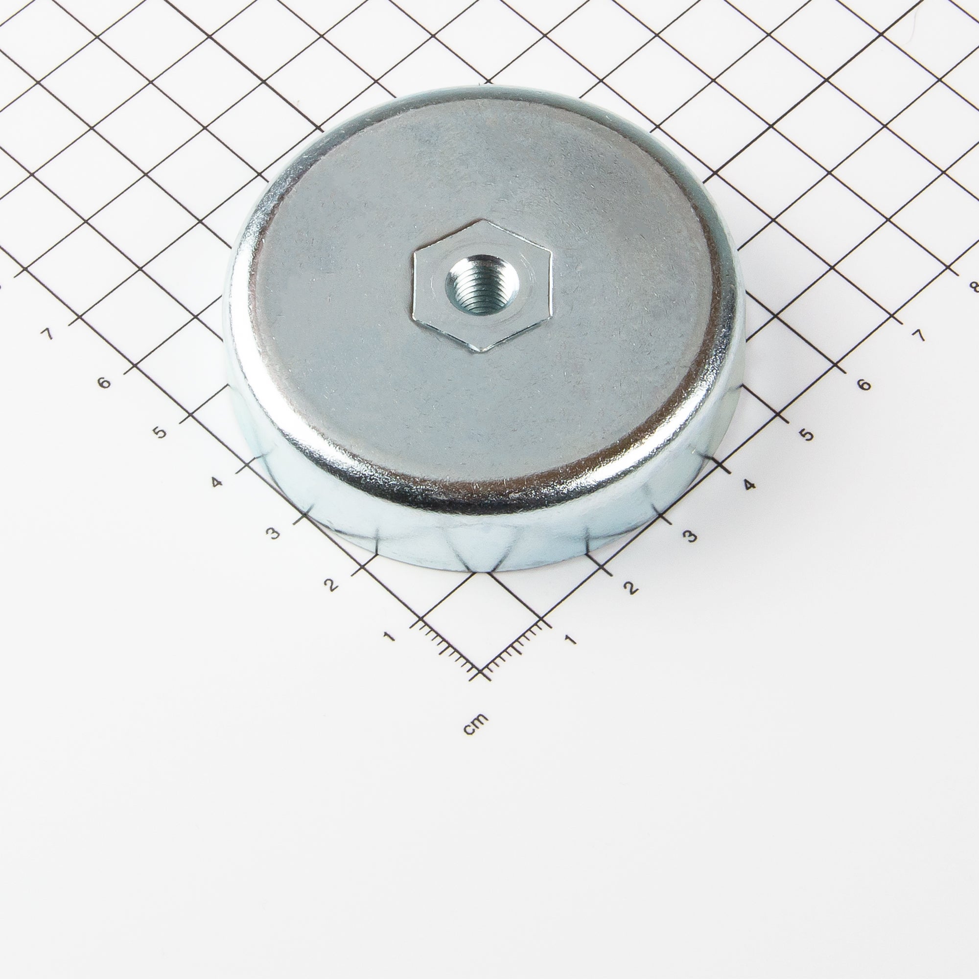 Magna-c Ferrit Flachgreifer Mit Innengewinde Ø63x14mm