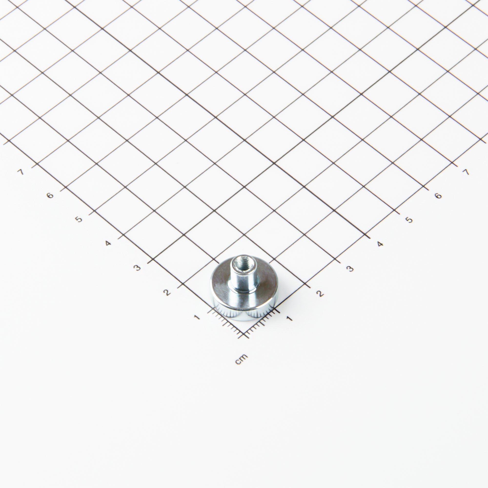 Magna-c Neodym Flachgreifer Mit Gewindebuchse Ø16x11,5mm