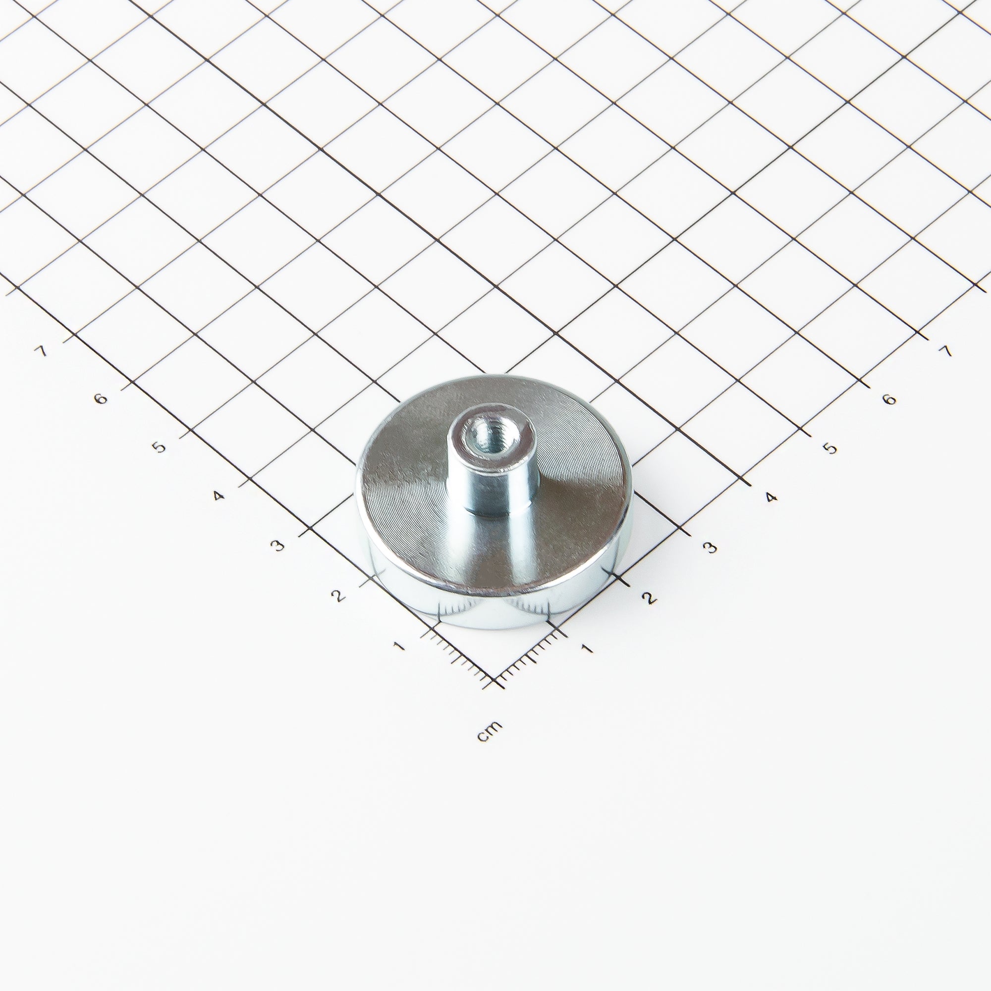 Magna-c Neodym Flachgreifer Mit Gewindebuchse Ø32x15,5mm