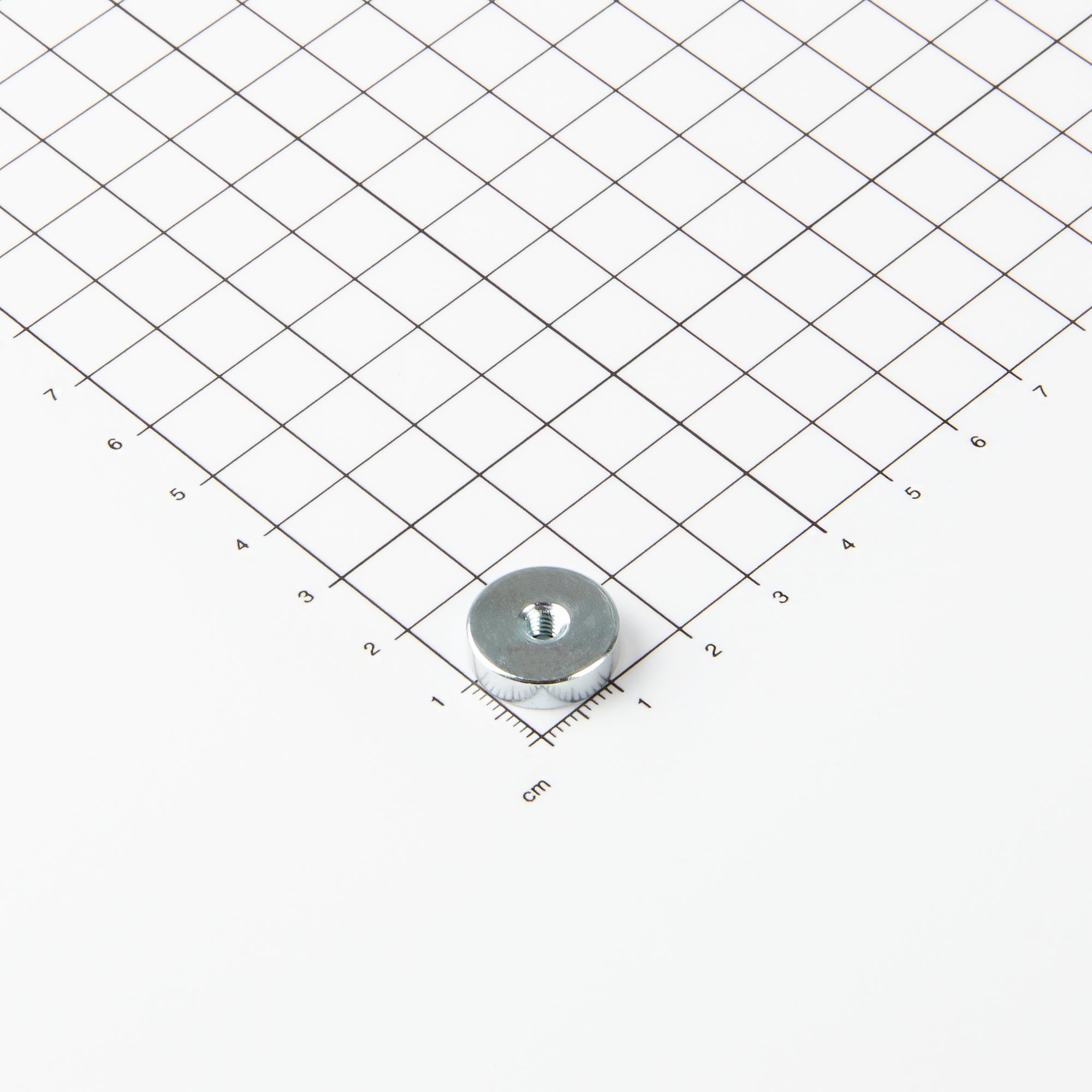 Magna-c Neodym-flachgreifer Ø16x4,5mm Mit Innengewinde