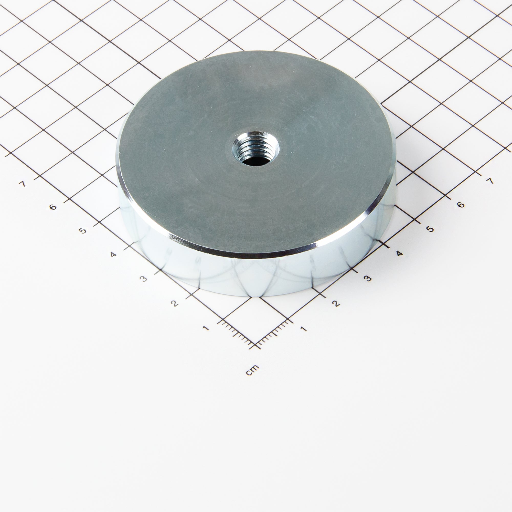 Magna-c Neodym Flachgreifer Ø63x14mm Mit Innengewinde