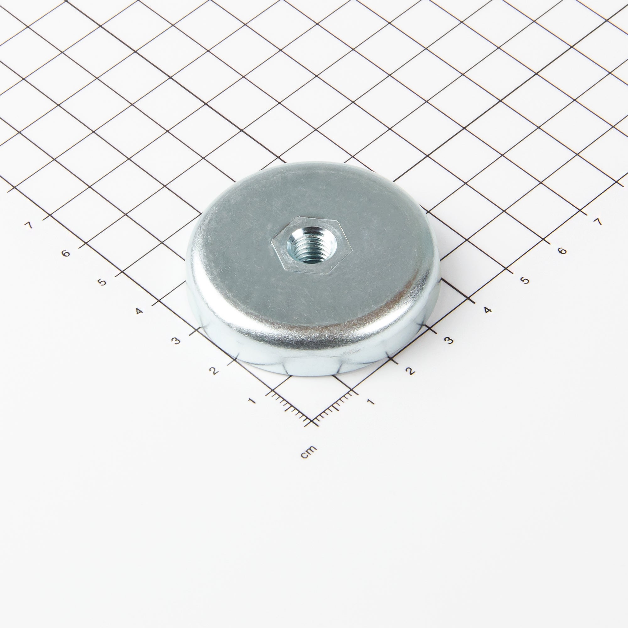 Magna-c Neodym-flachgreifer Ø47x9,2mm Mit Innengewinde