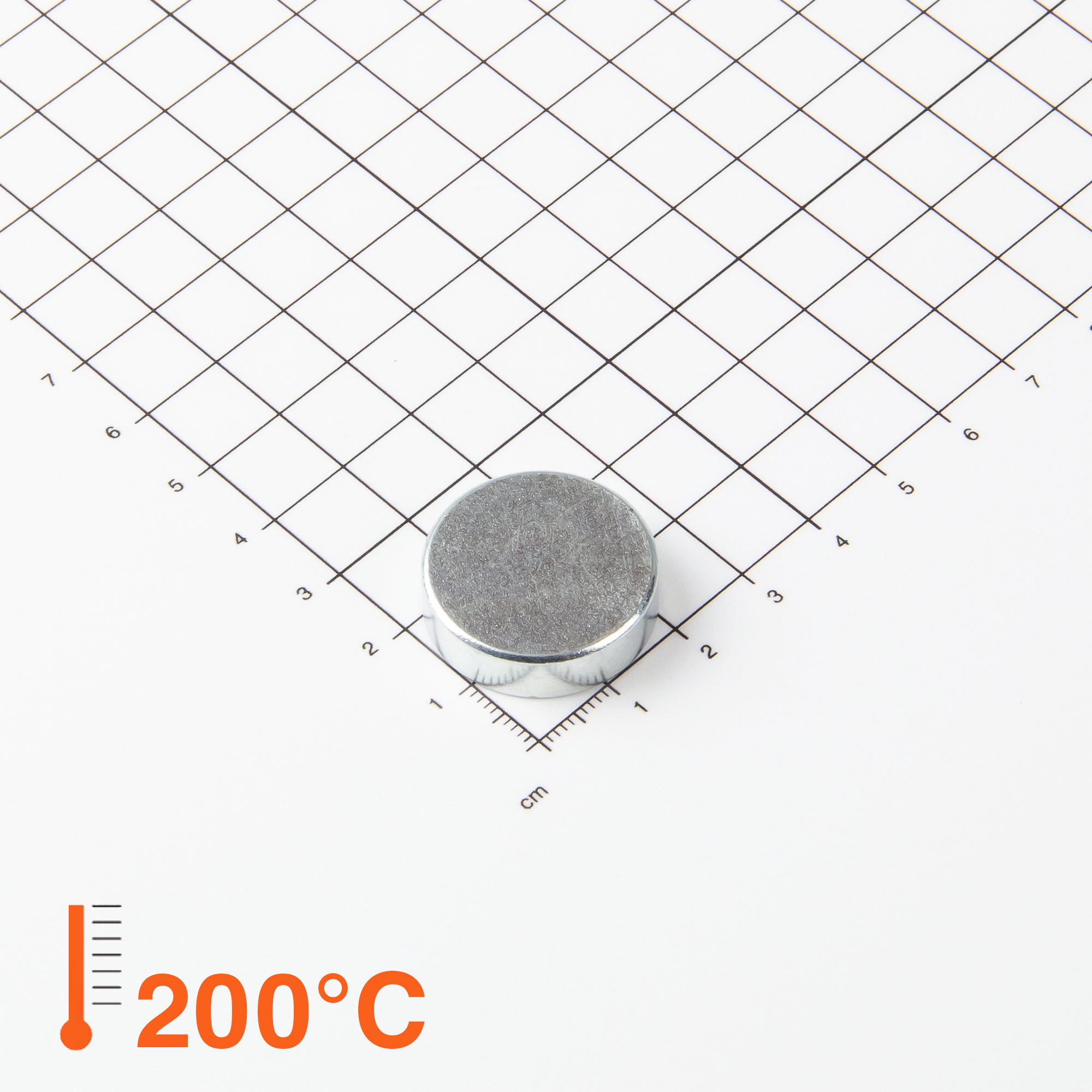 Magna-c Flachgreifer Aus Samarium-cobalt Ø25x7mm Ohne Befestigung