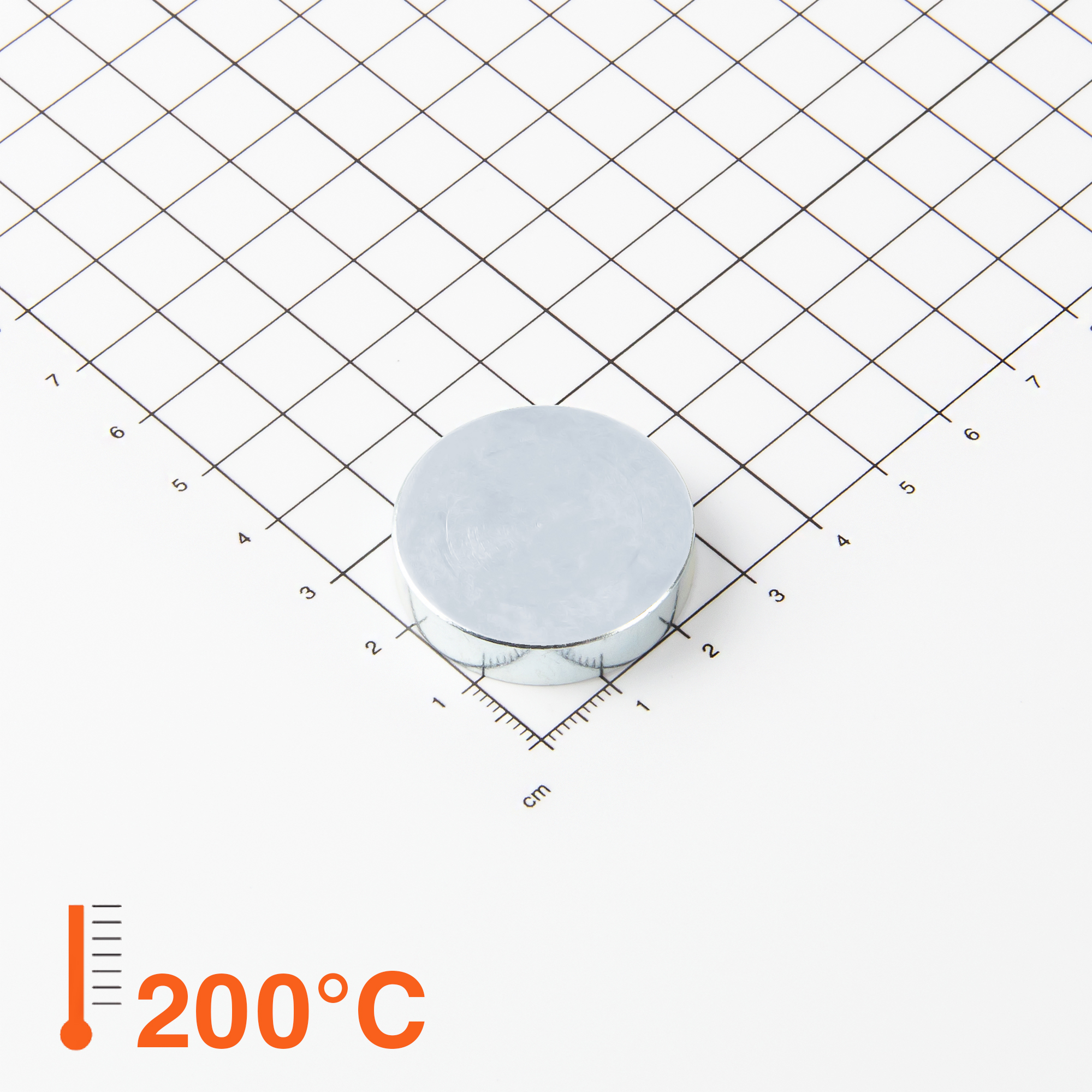 Magna-c Flachgreifer Aus Samarium-cobalt Ø32x7mm Ohne Befestigung