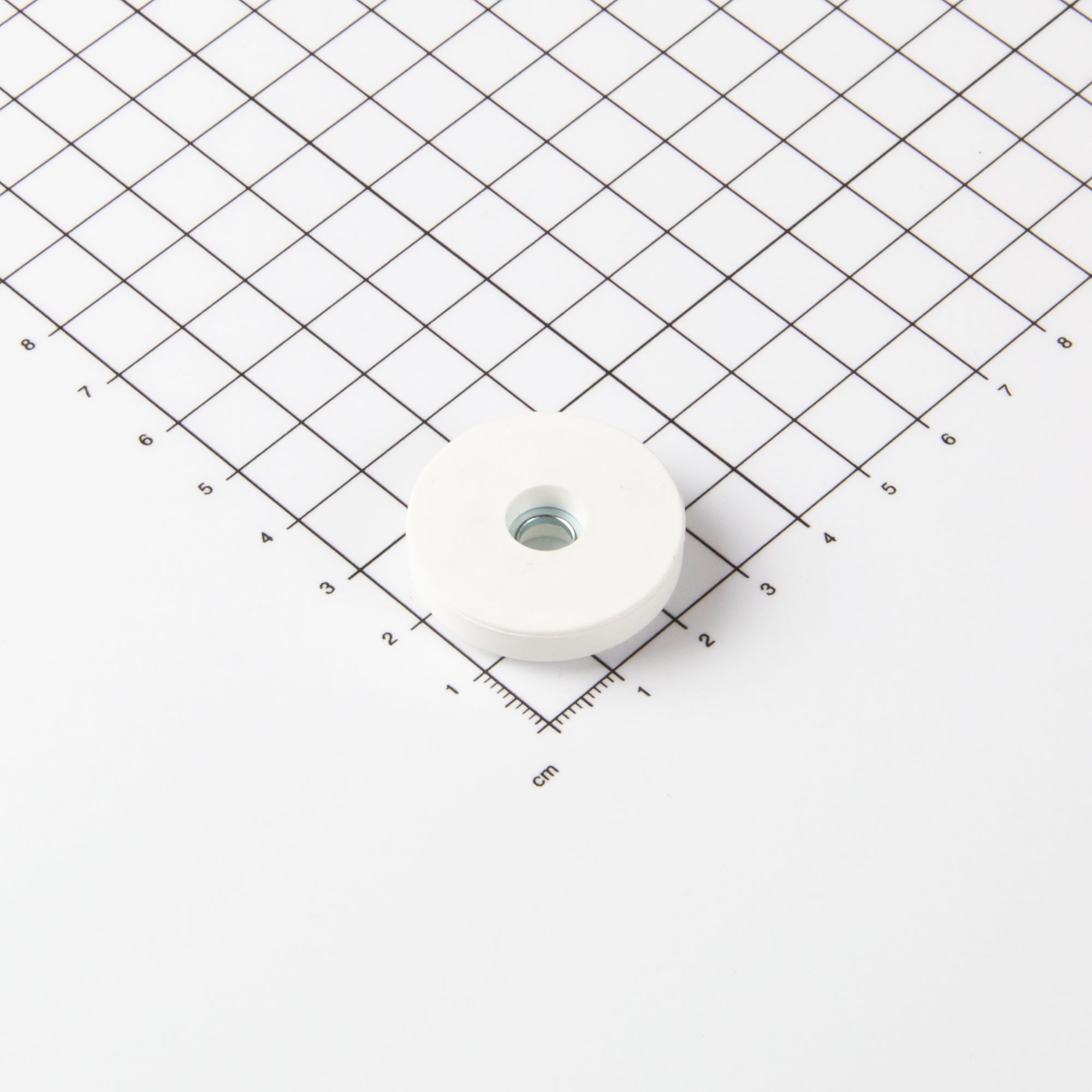 Magna-c Gummiertes Magnetsystem Ø31x6mm Mit Zylindrischer Senkung