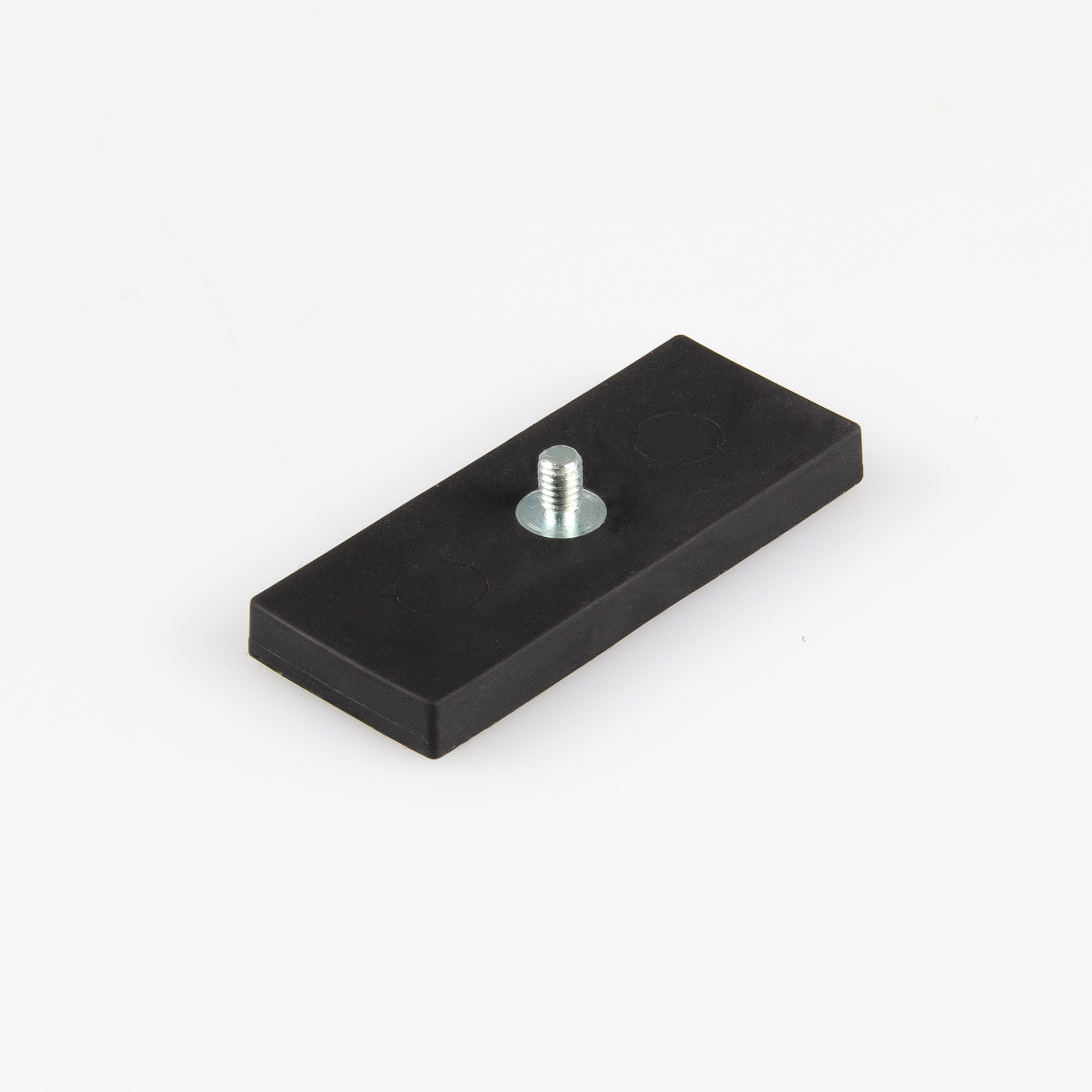Magna-c Gummiertes Magnetsystem 55x22,5x6mm Gewindezapfen