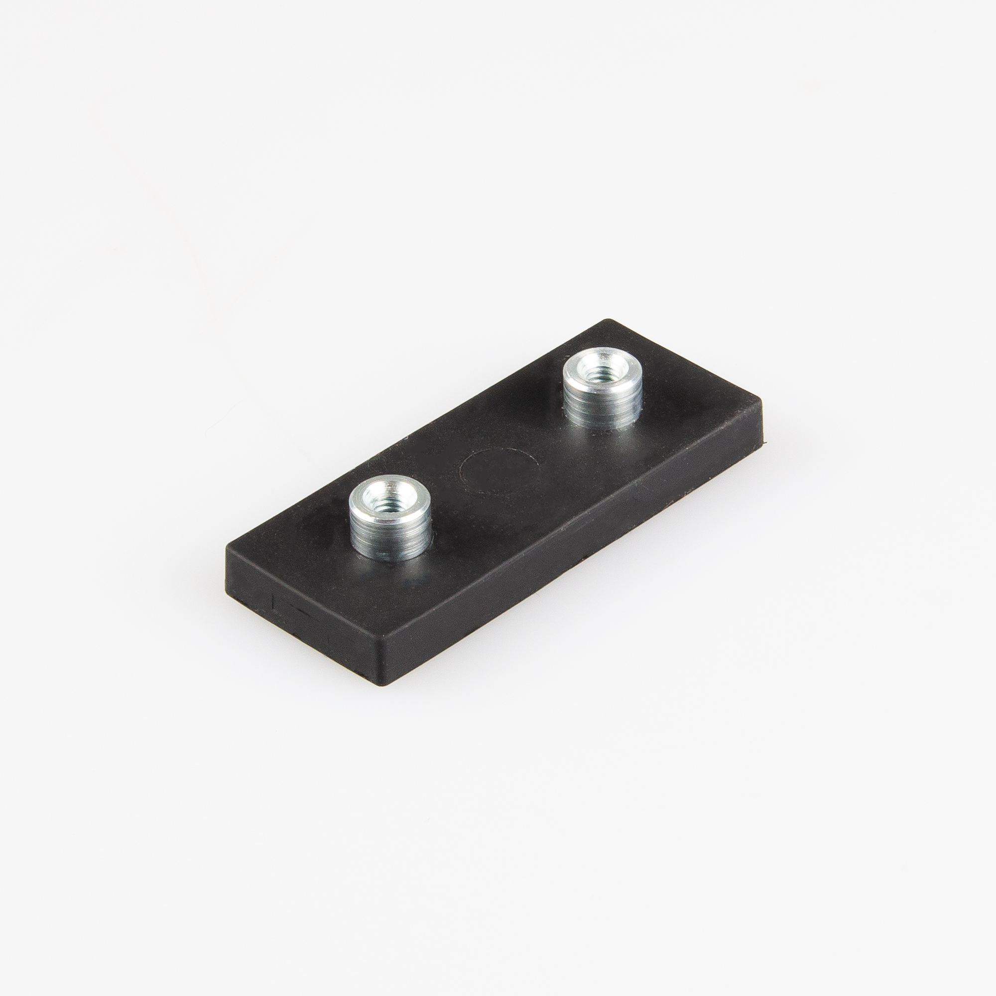 Magna-c Gummiertes Magnetsystem 55x22,5x6mm Gewindebuchse