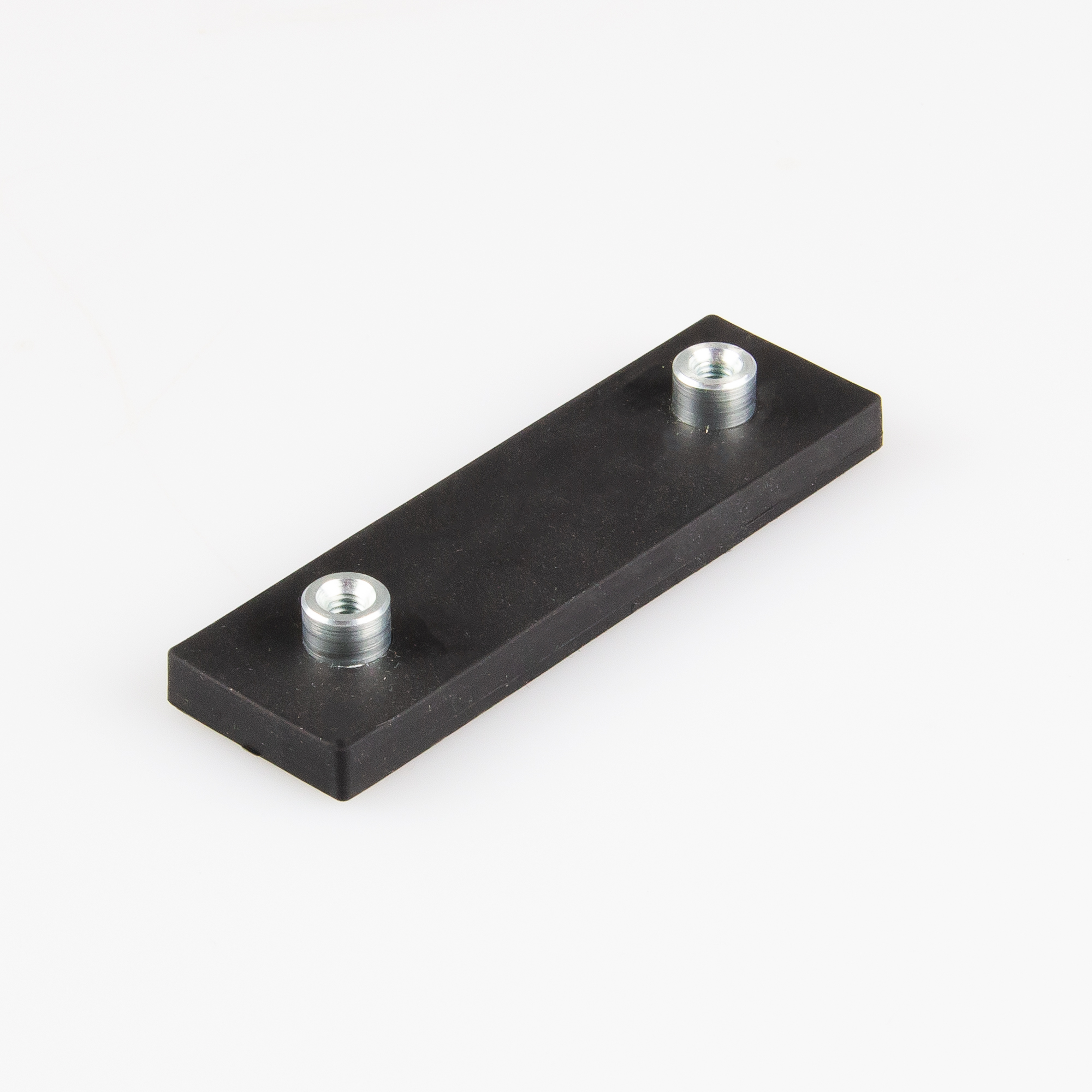 Magna-c Gummiertes Magnetsystem 75x22,5x6mm Gewindebuchse