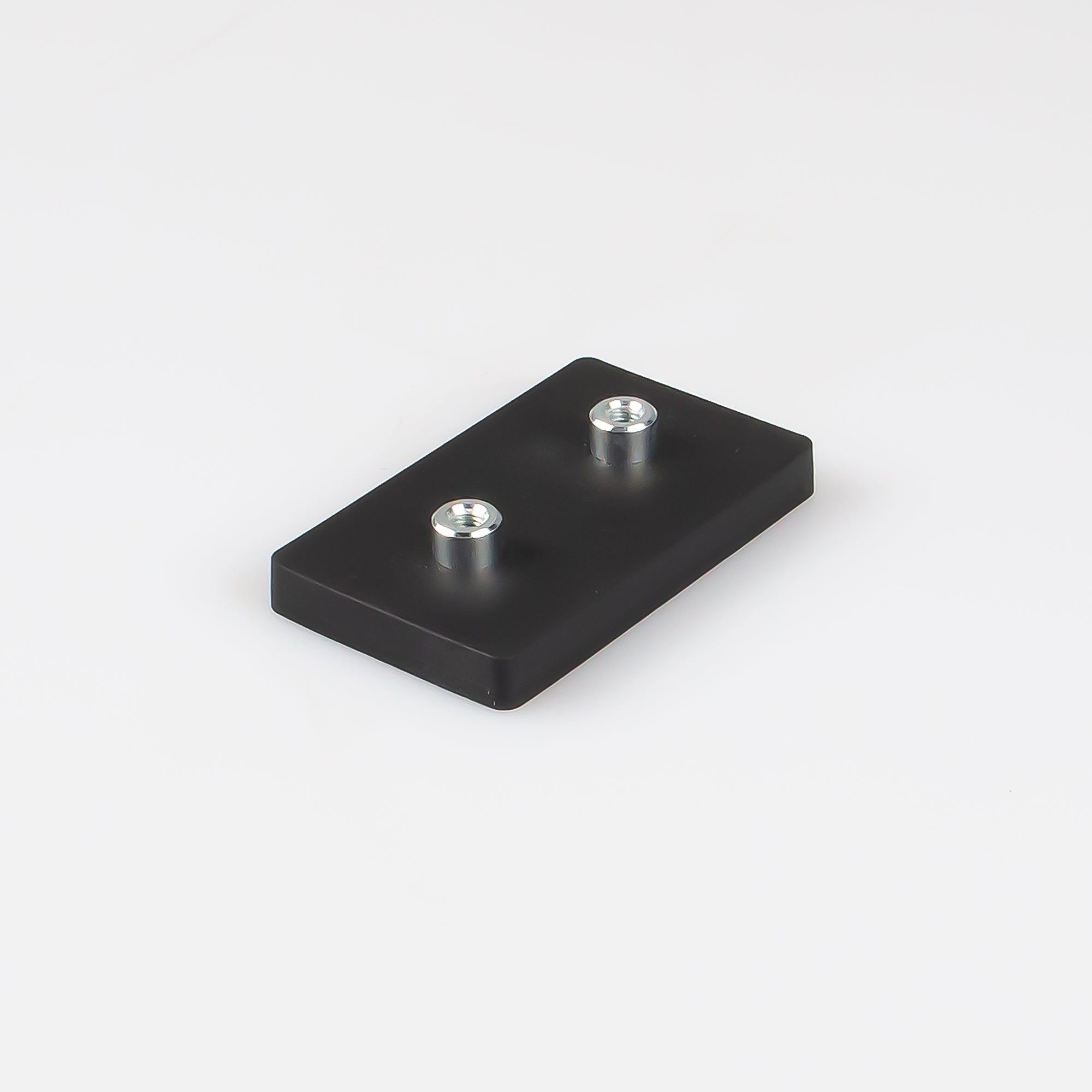 Magna-c Gummiertes Magnetsystem 74x45x8,5mm Gewindebuchse