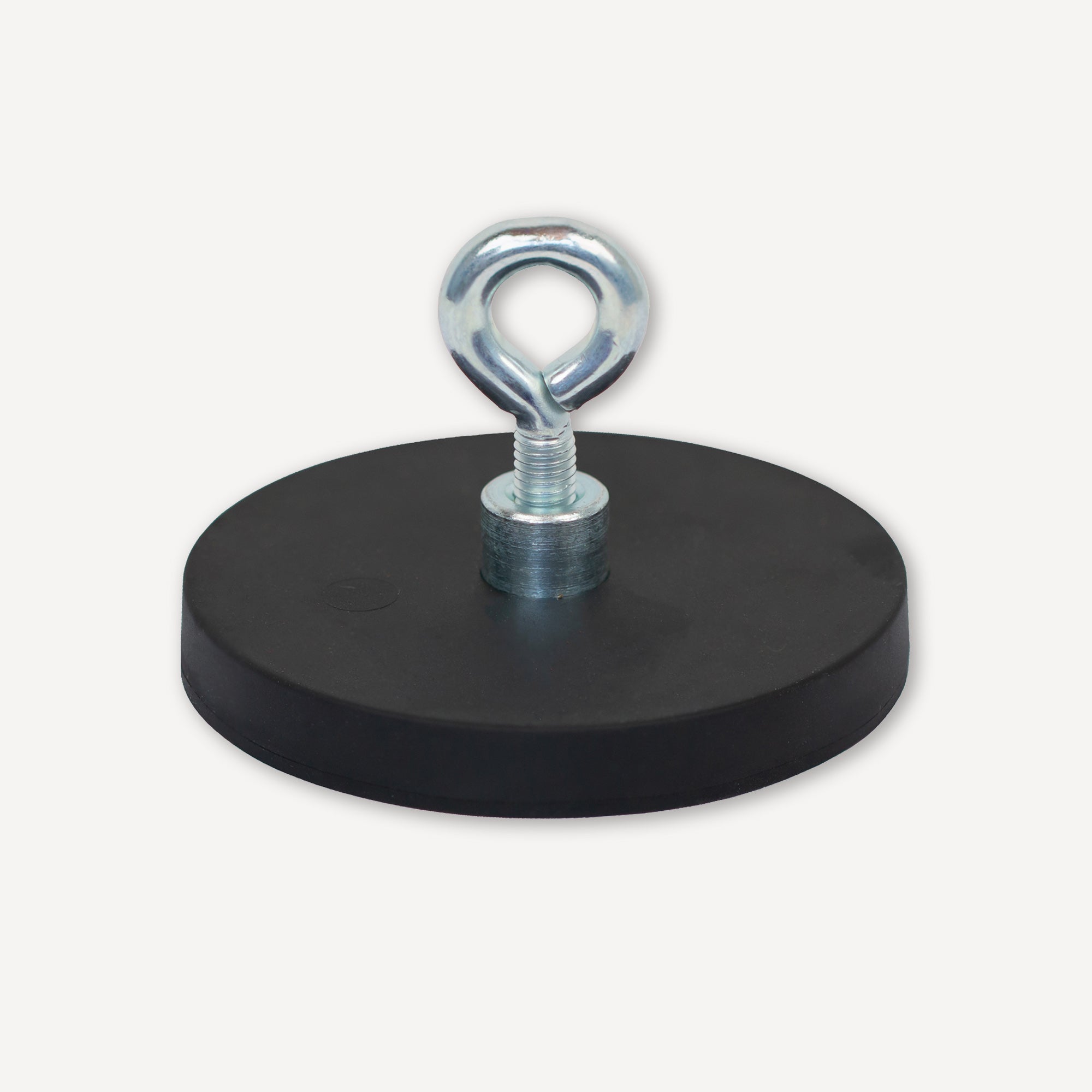 Magna-c Gummiertes Magnetsystem Ø57x14,5mm Mit Öse