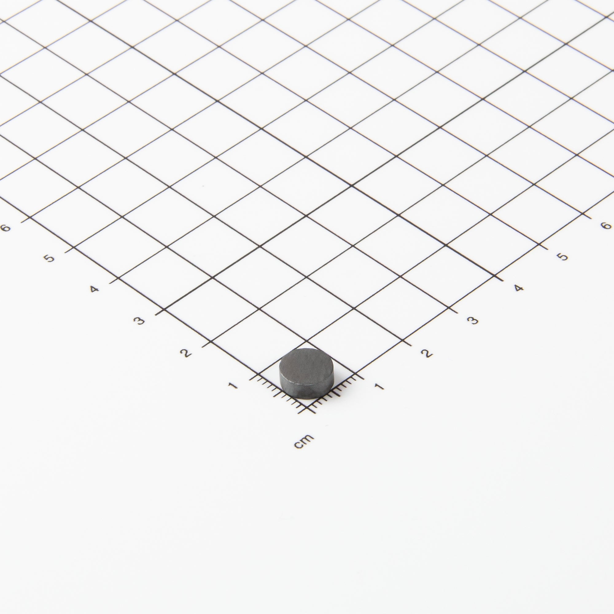 Magna-c Hartferrit Scheibenmagnet Ø8x3mm