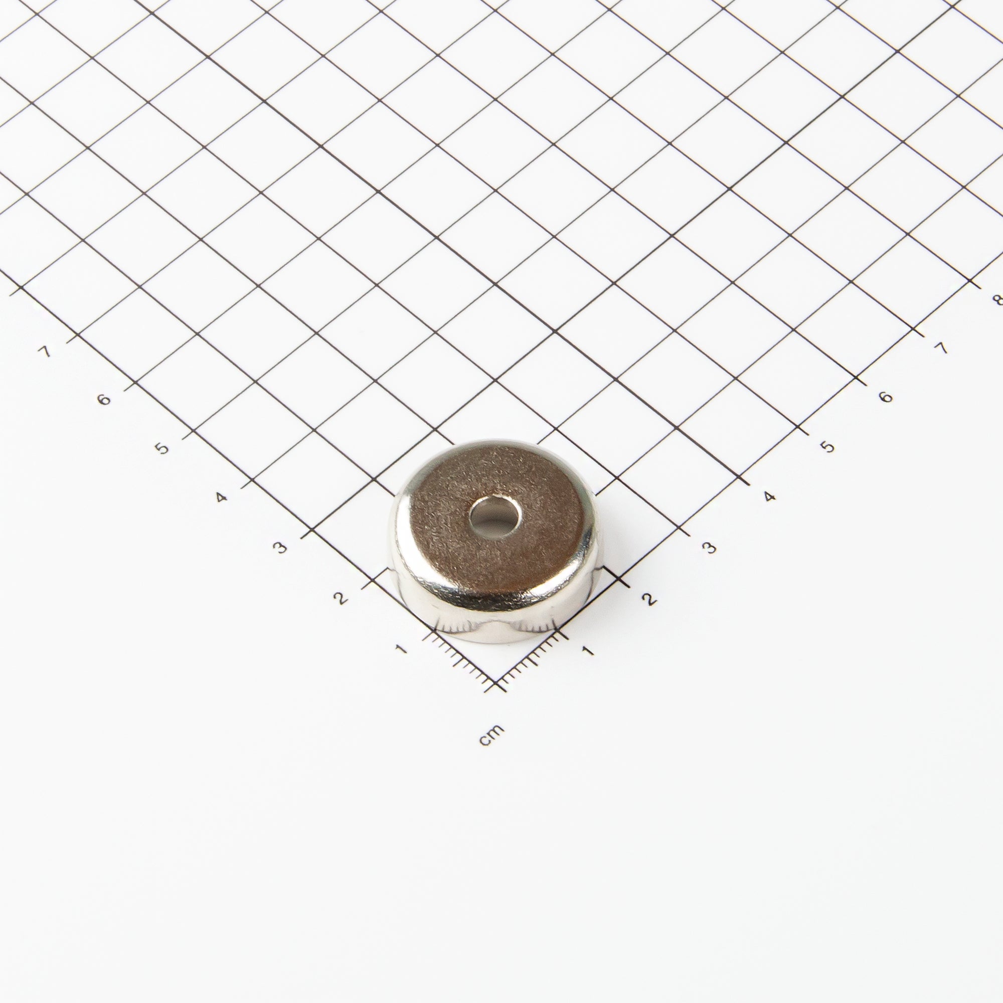 Magna-c Neodym Flachgreifer Ø25x8mm Mit Zylindrischer Senkung