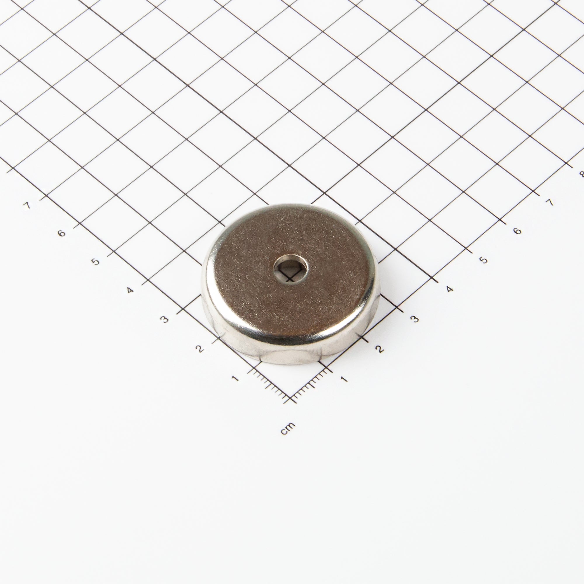 Magna-c Neodym Flachgreifer Ø36x8mm Mit Zylindrischer Senkung
