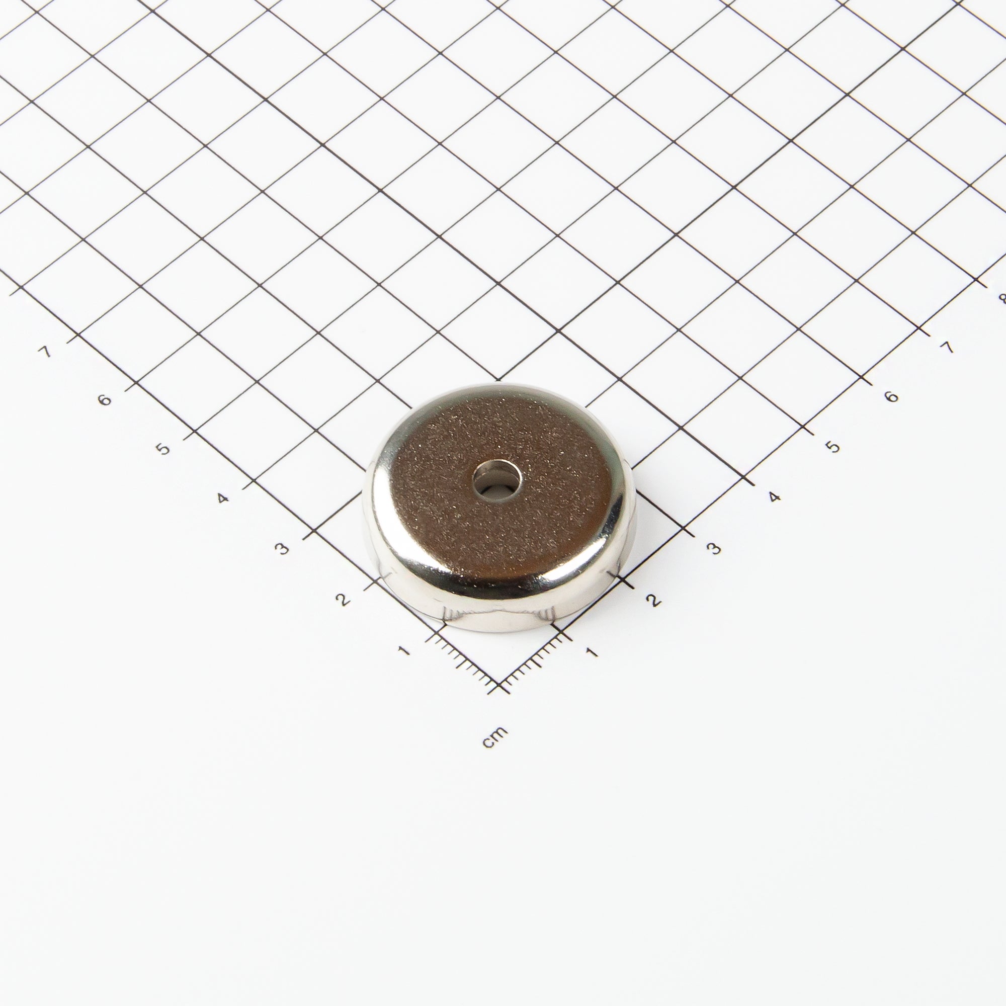 Magna-c Neodym Flachgreifer Ø32x8mm Mit Zylindrischer Senkung