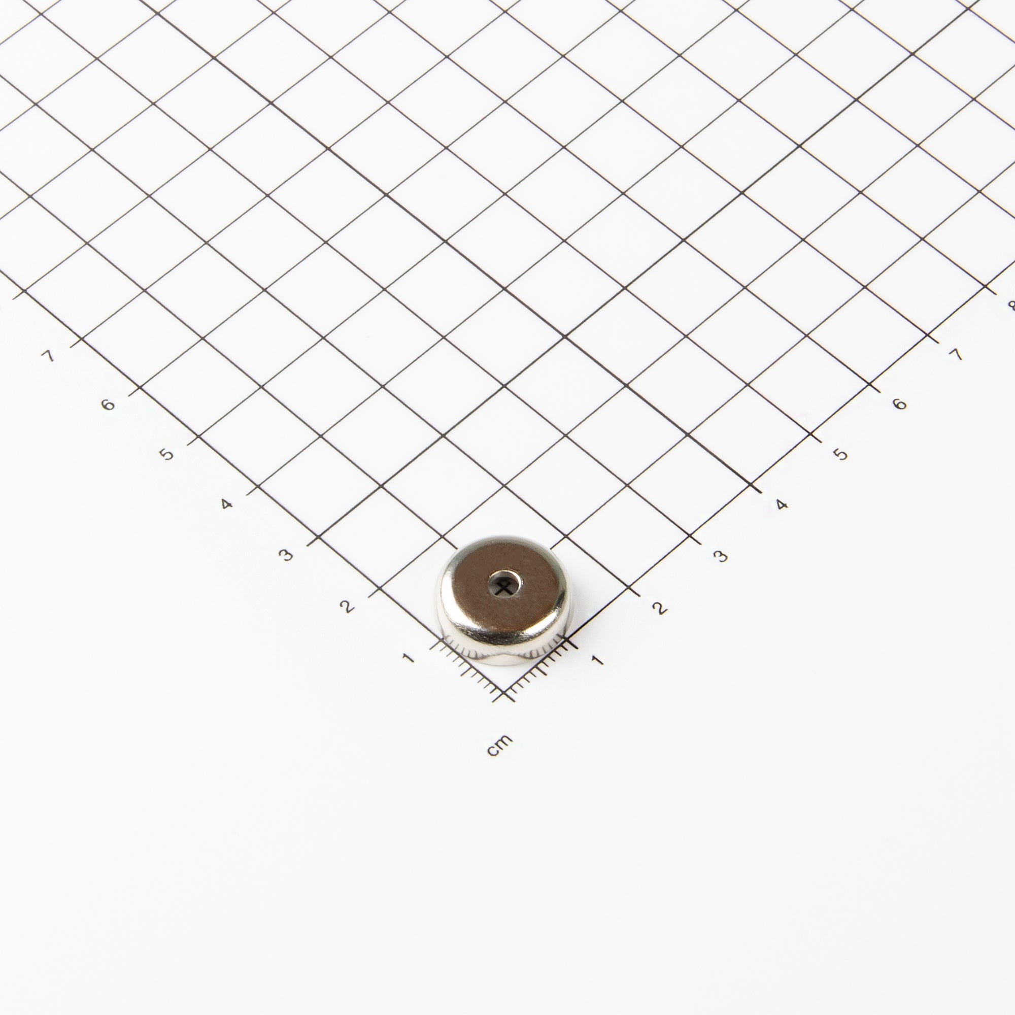 Magna-c Neodym Flachgreifer Ø16x5mm Mit Zylindrischer Senkung