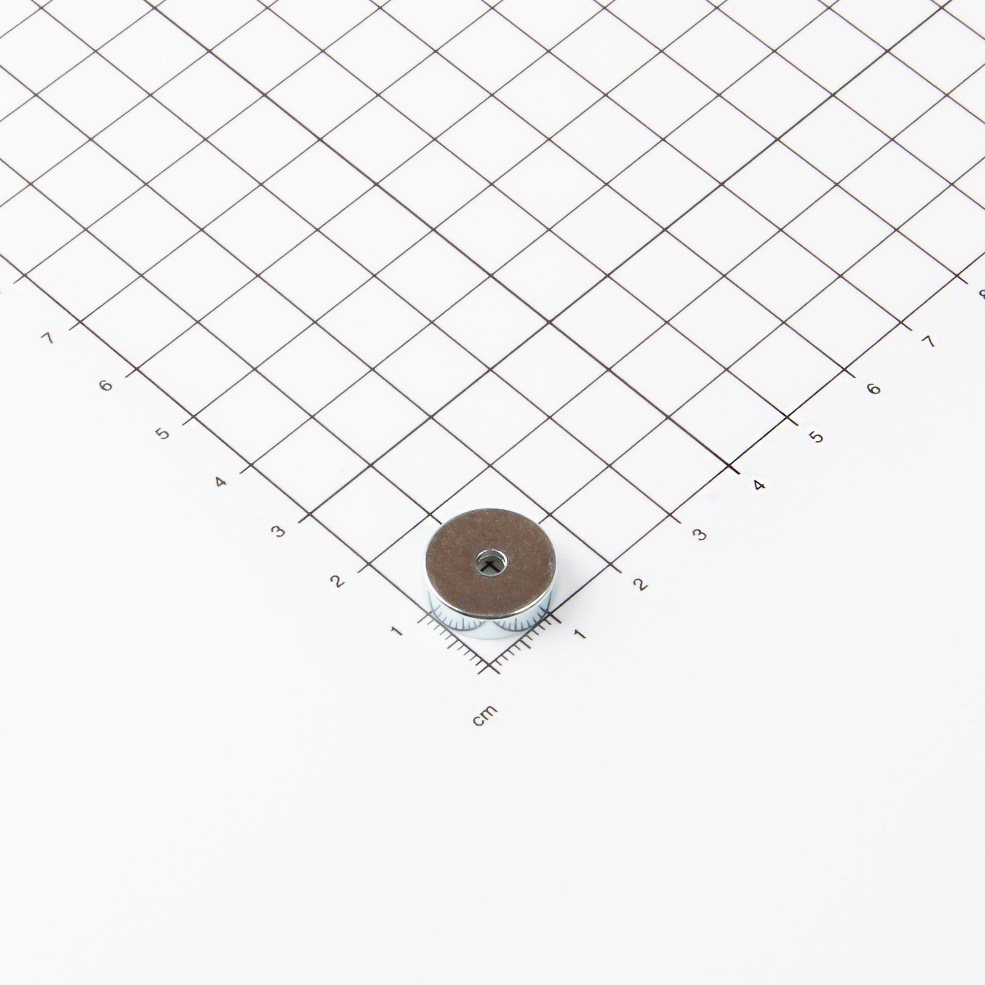 Magna-c Neodym Flachgreifer Ø16x4,5mm Mit Konischer Senkung