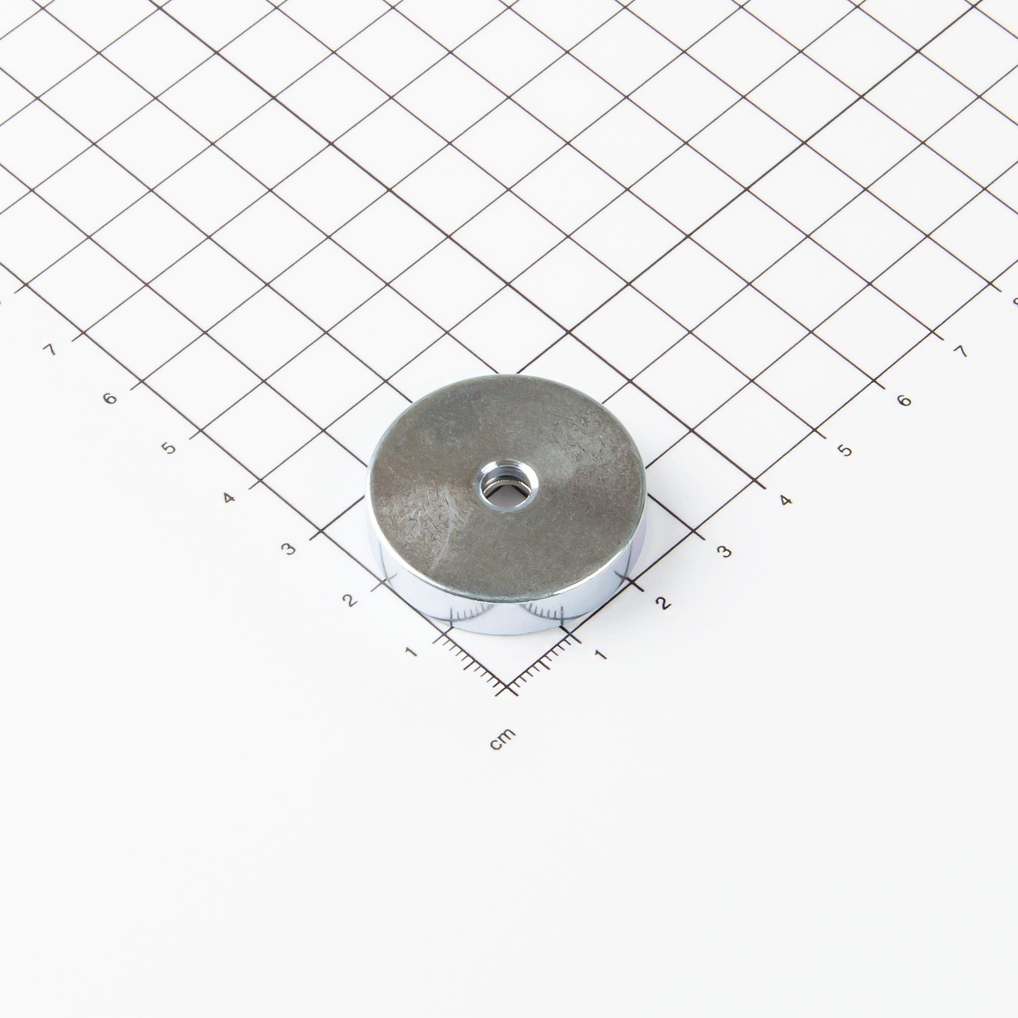 Magna-c Neodym Flachgreifer Ø32x7mm Mit Konischer Senkung