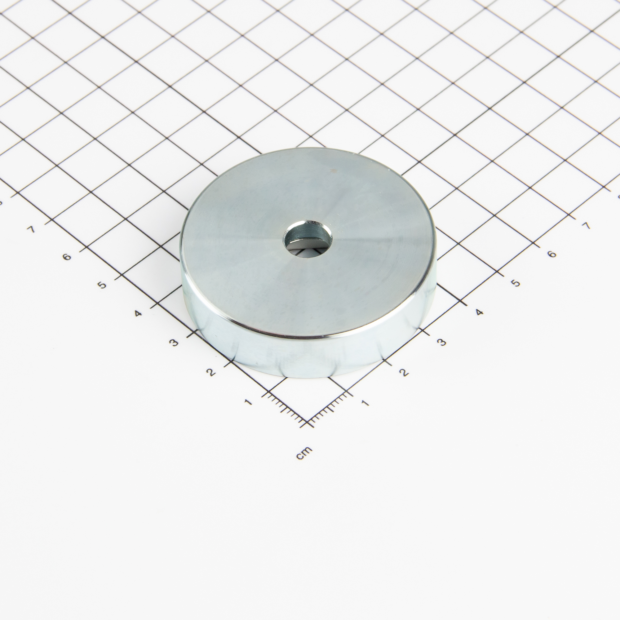 Magna-c Neodym Flachgreifer Ø48x11,5mm Mit Zylindrischer Senkung