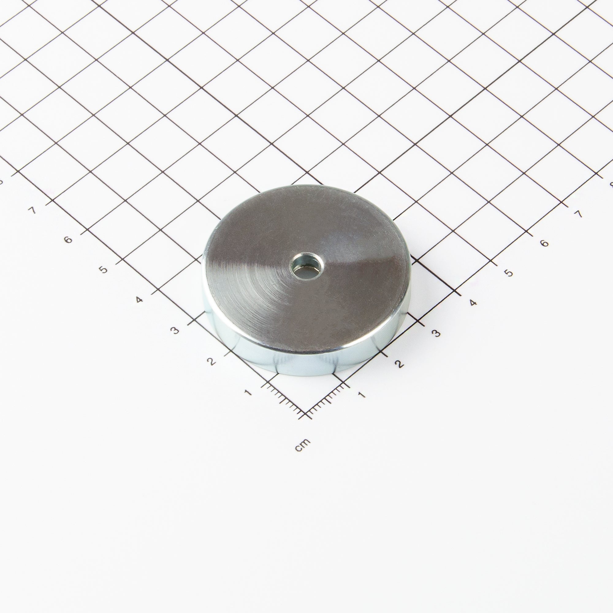 Magna-c Neodym Flachgreifer Ø40x8,0mm Mit Konischer Senkung
