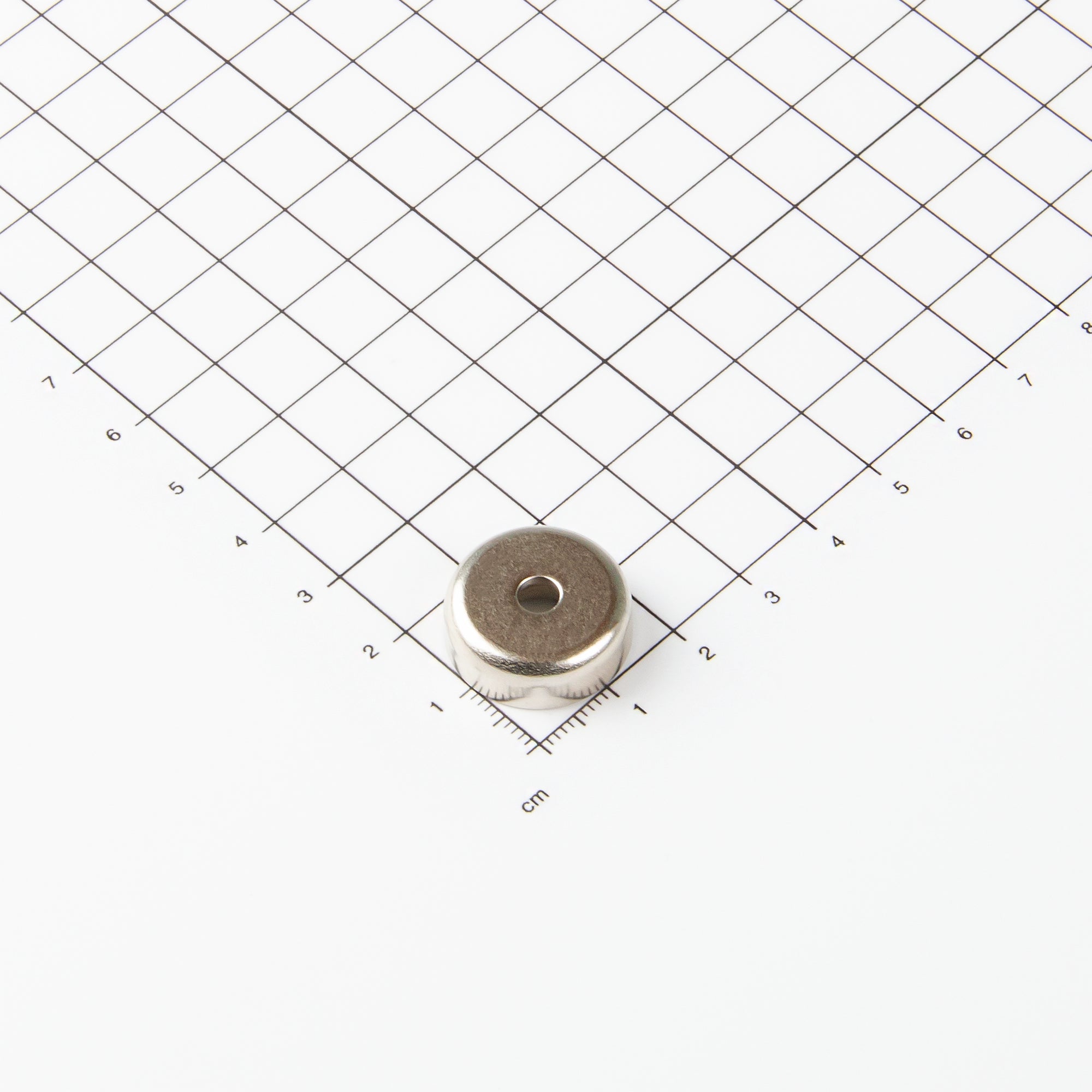 Magna-c Neodym Flachgreifer Ø20x7mm Mit Zylindrischer Senkung