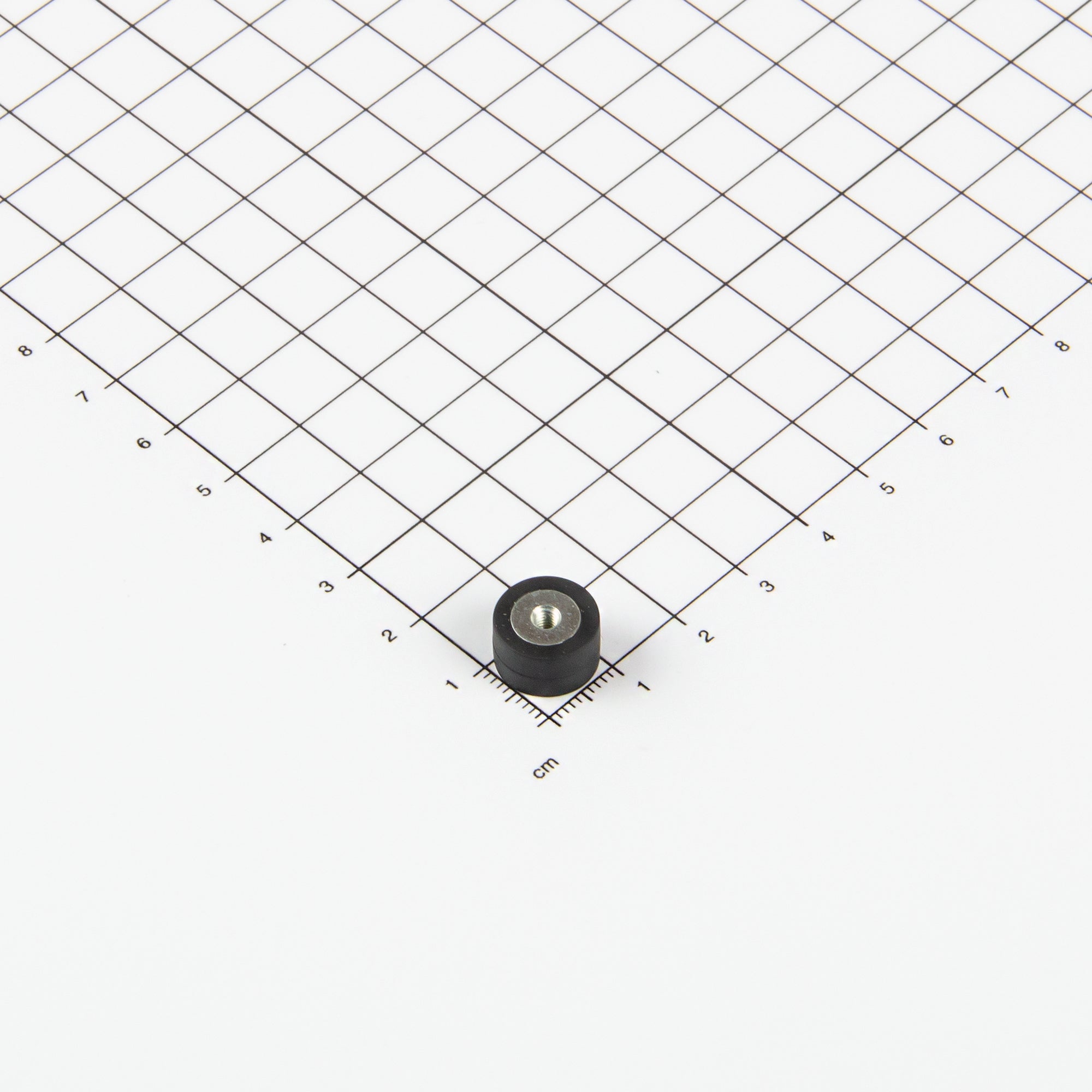 Magna-c Gummiertes Magnetsystem Ø12x7mm Mit Innengewinde