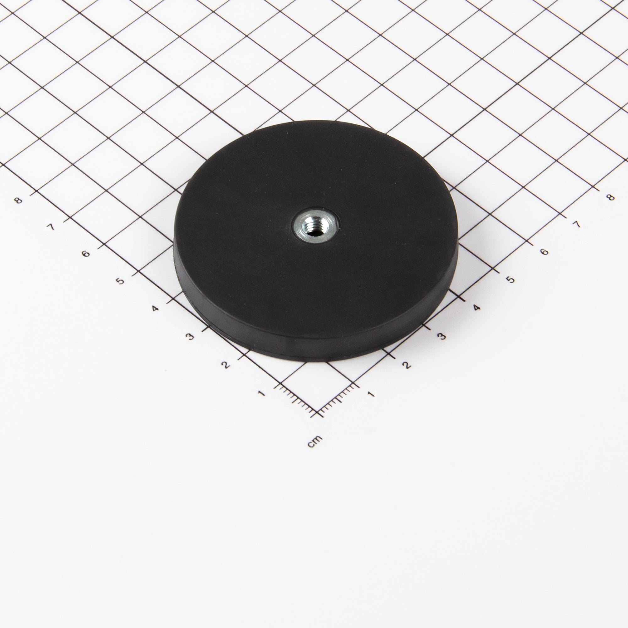 Magna-c Gummiertes Magnetsystem Ø57x7,6mm Mit Innengewinde