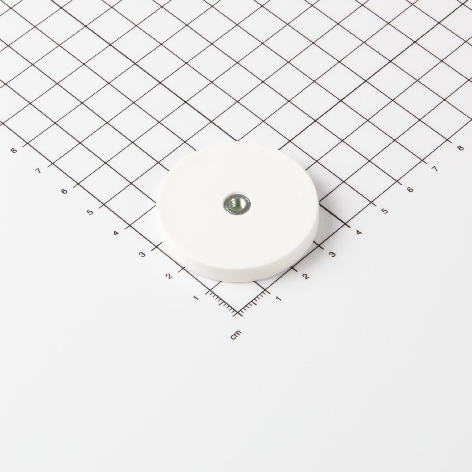 Magna-c Gummiertes Magnetsystem Ø43x6mm Mit Innengewinde