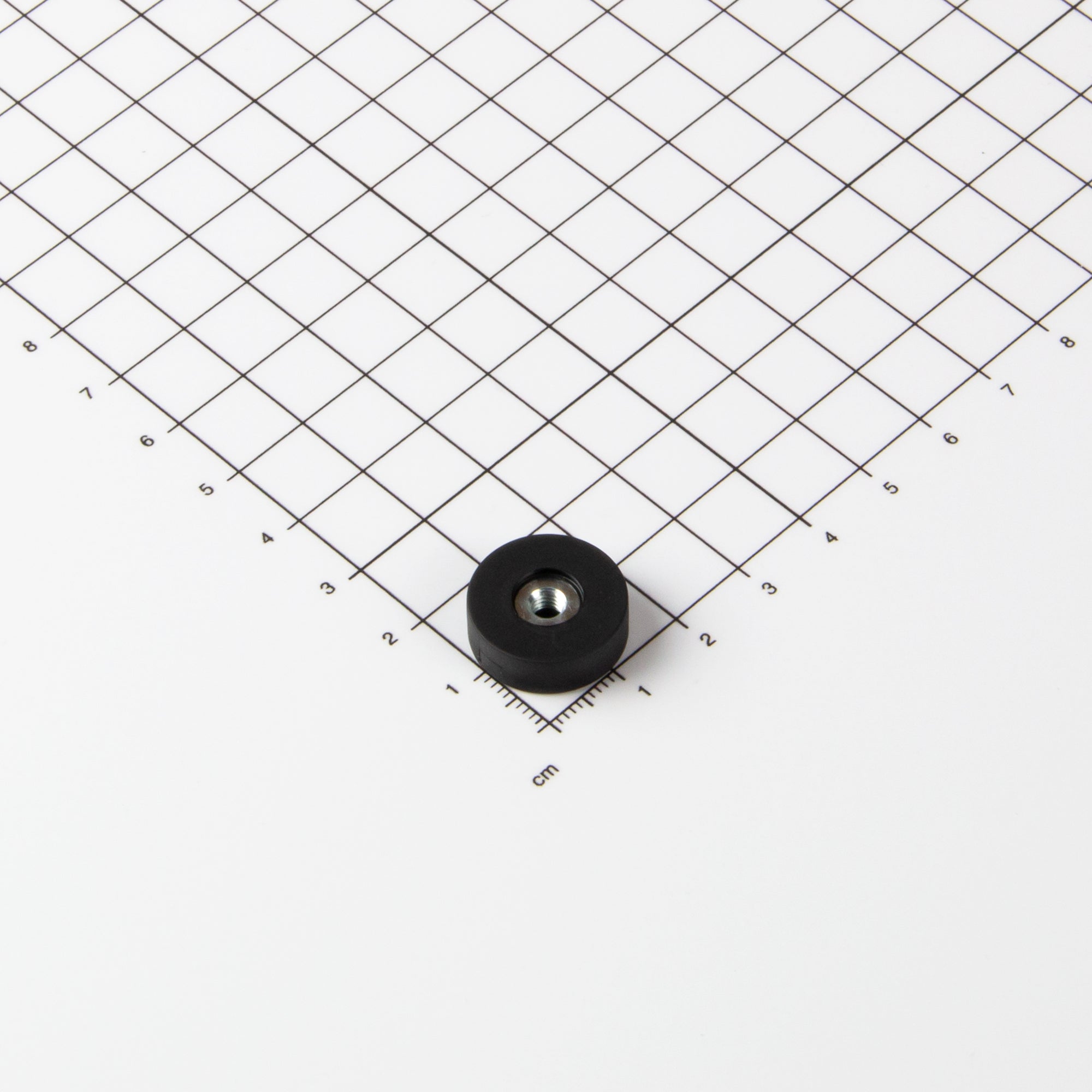 Magna-c Gummiertes Magnetsystem Ø18x6mm Mit Innengewinde