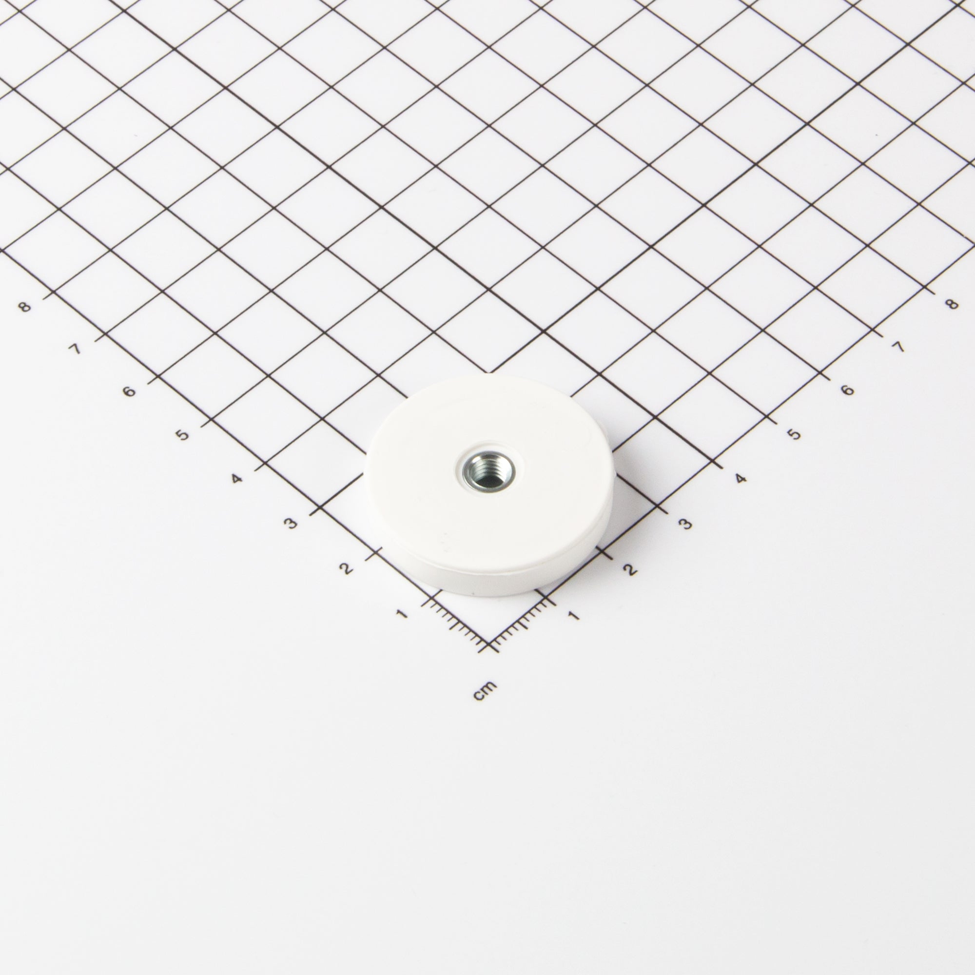 Magna-c Gummiertes Magnetsystem Ø31x6mm Mit Innengewinde