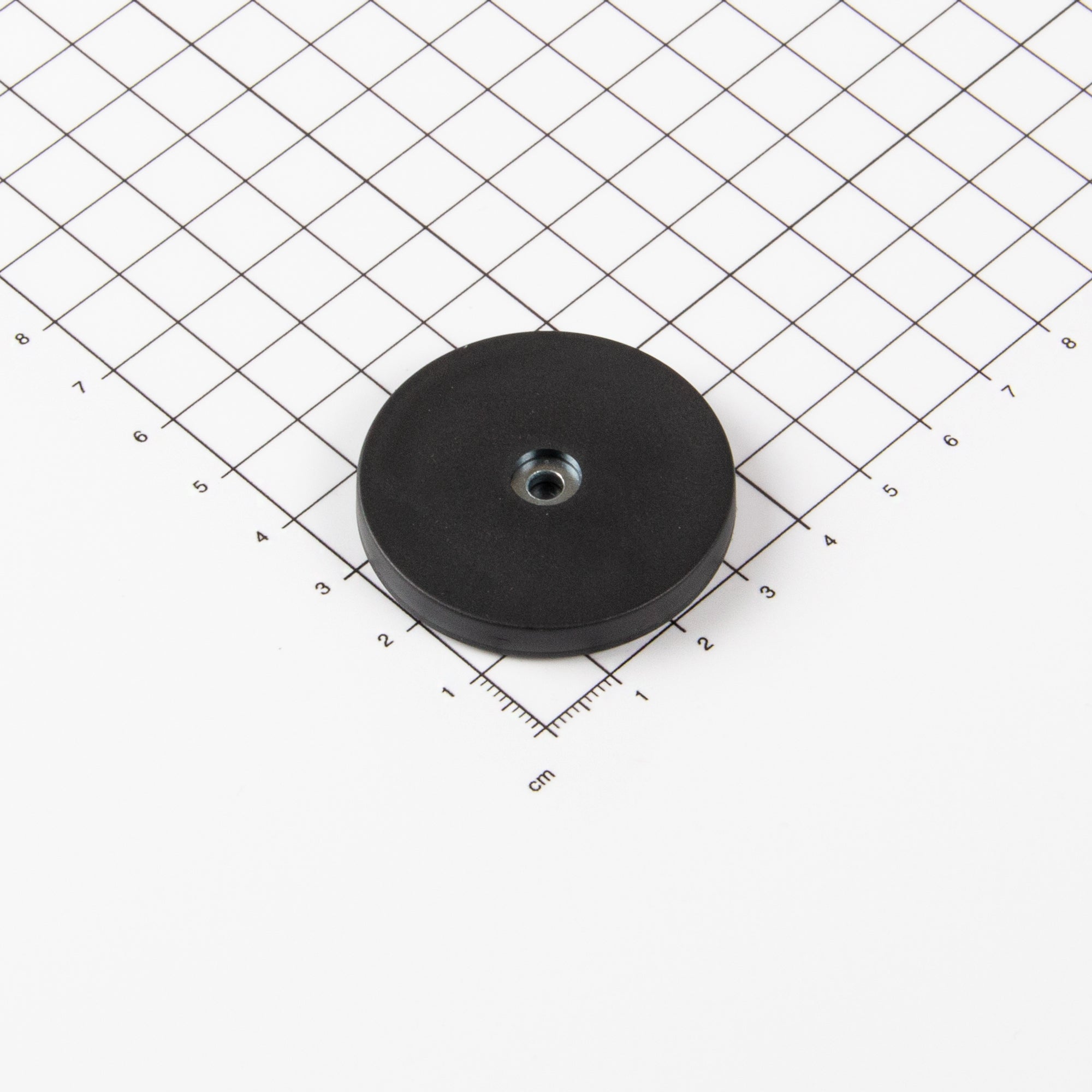 Magna-c Gummiertes Magnetsystem Ø43x6mm Aus Neodym Ohne Befestigung