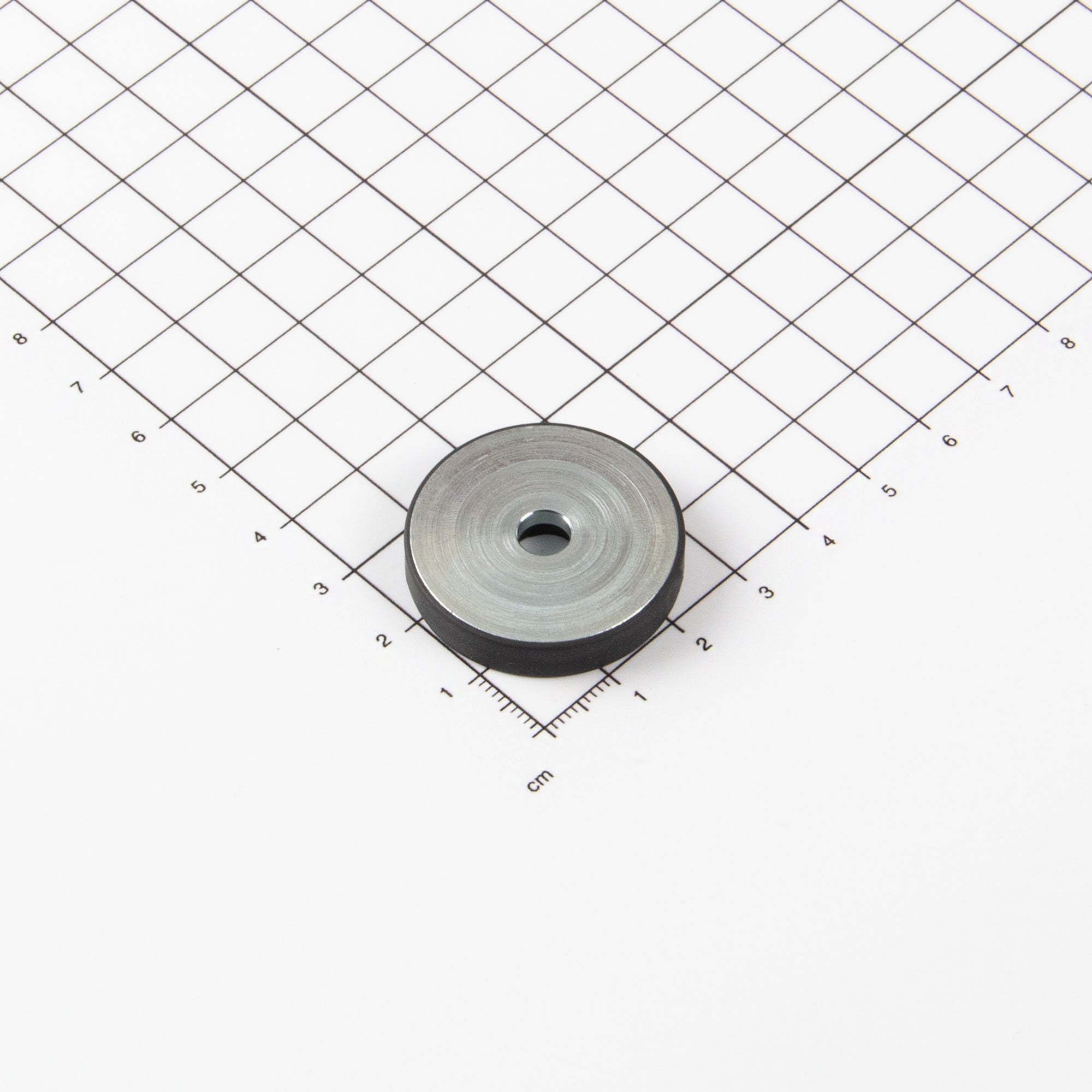 Magna-c Gummiertes Magnetsystem Ø31x6mm Aus Neodym Ohne Befestigung