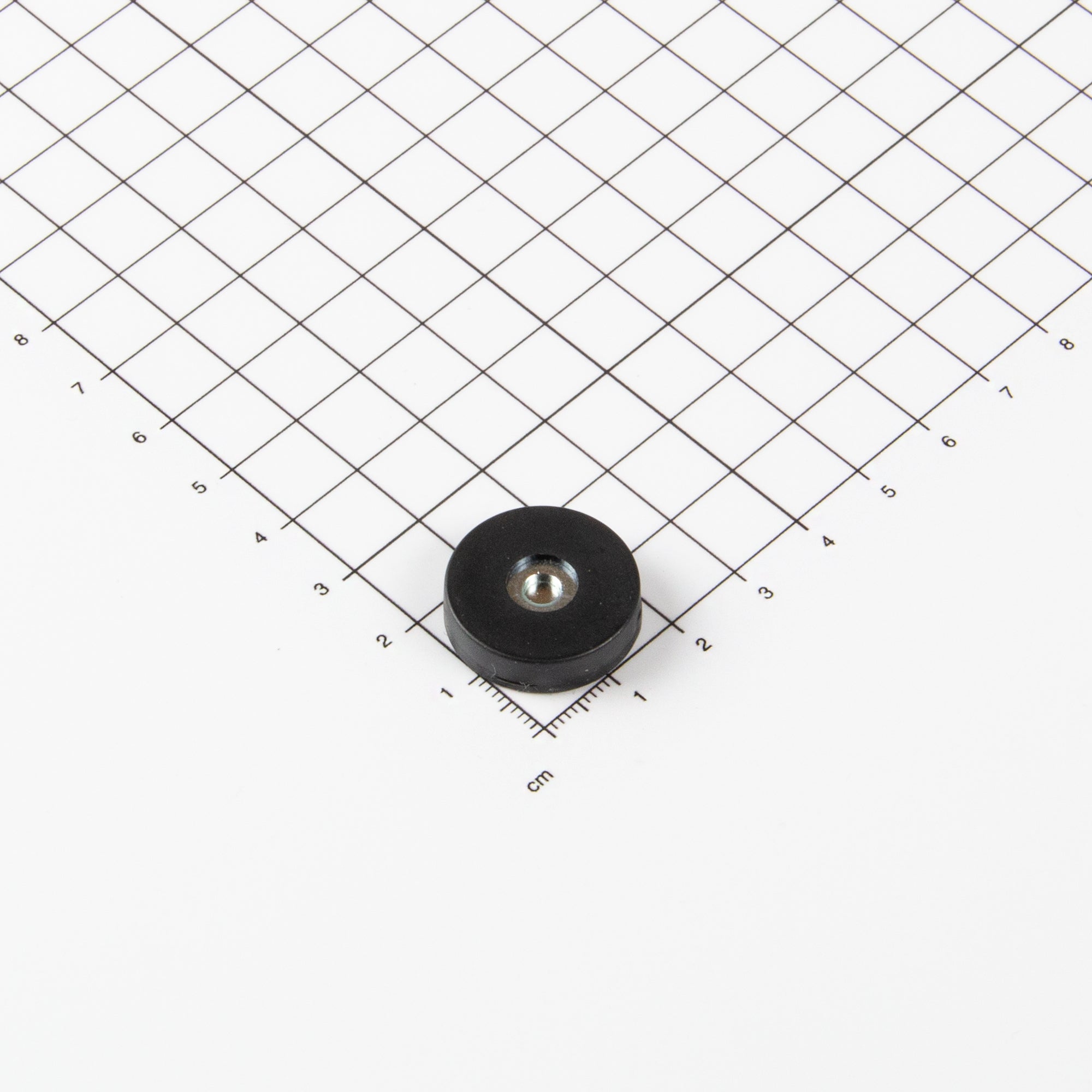 Magna-c Gummiertes Magnetsystem Ø22x6mm Aus Neodym Ohne Befestigung